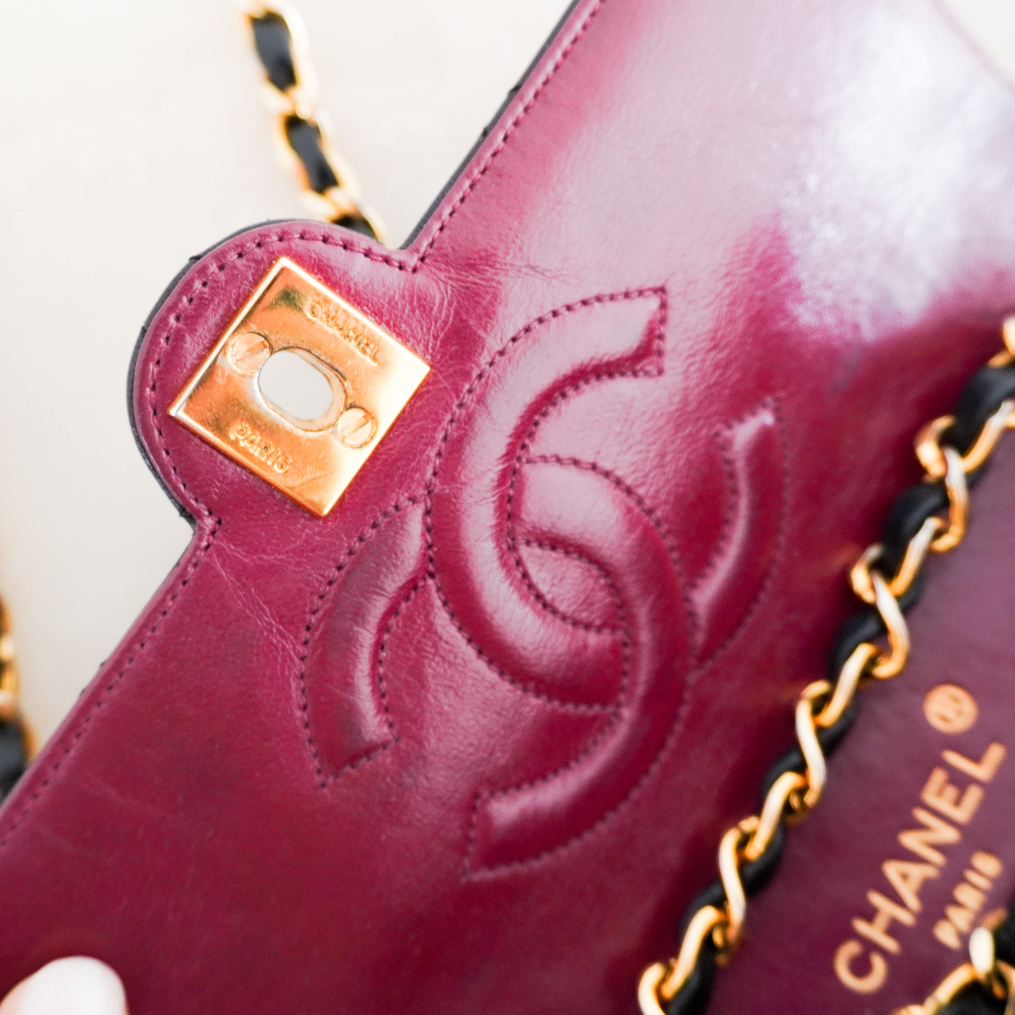 COLLECTOR'S ITEM Chanel Vintage Quilted Lambskin Bag | Authentic Preloved - Reloved Again