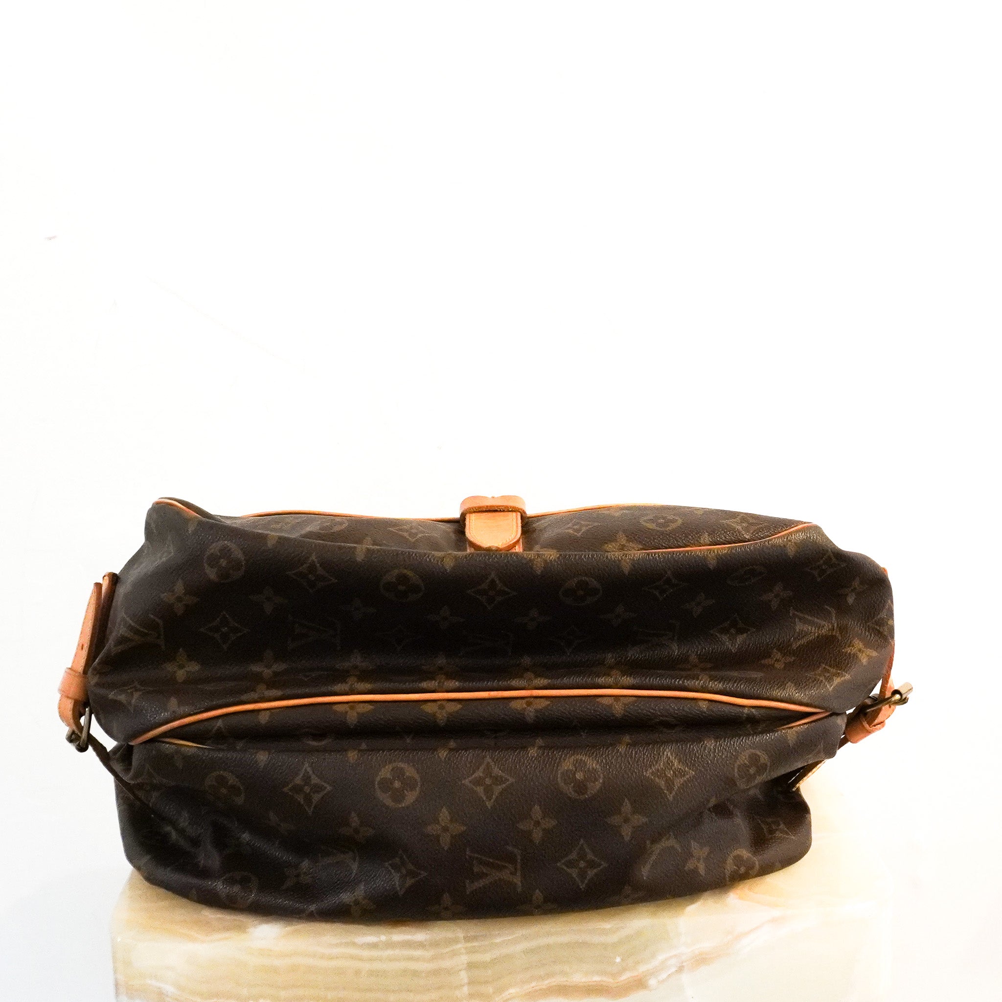 Louis Vuitton Saumur 35 Monogram Canvas Messenger Bag | Authentic Preloved - Reloved Again