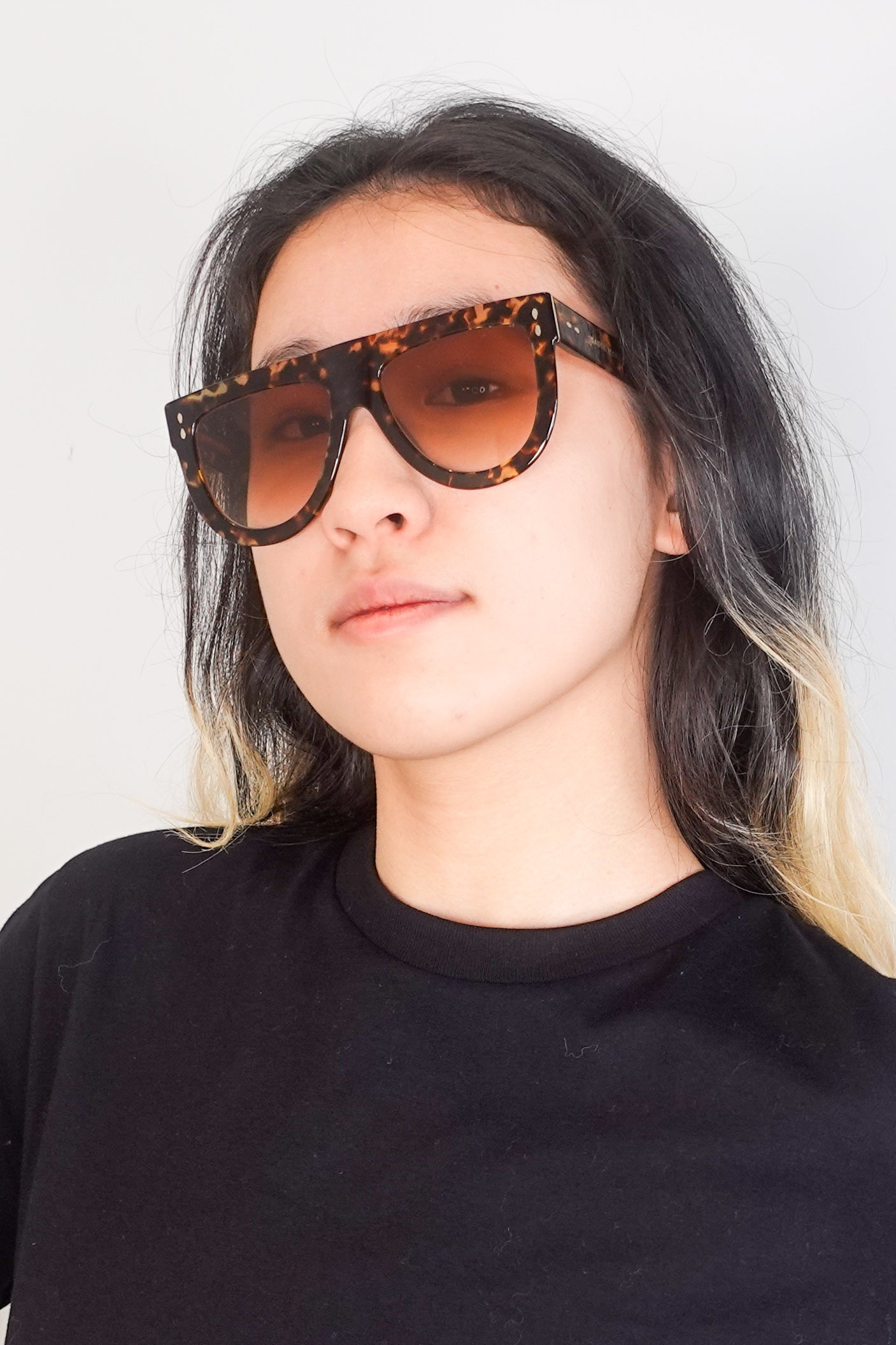 Tortoiseshell print sunglasses RRP £300