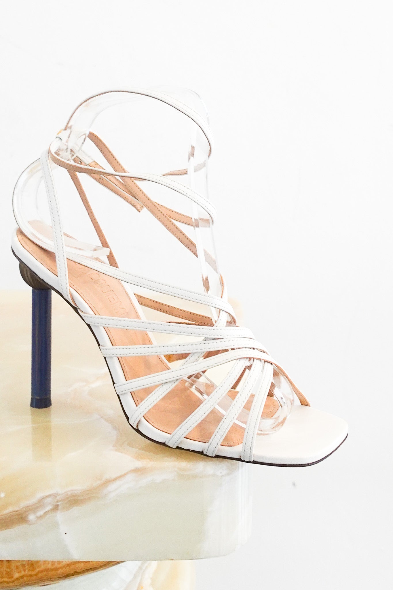 White strap sandals RRP £700