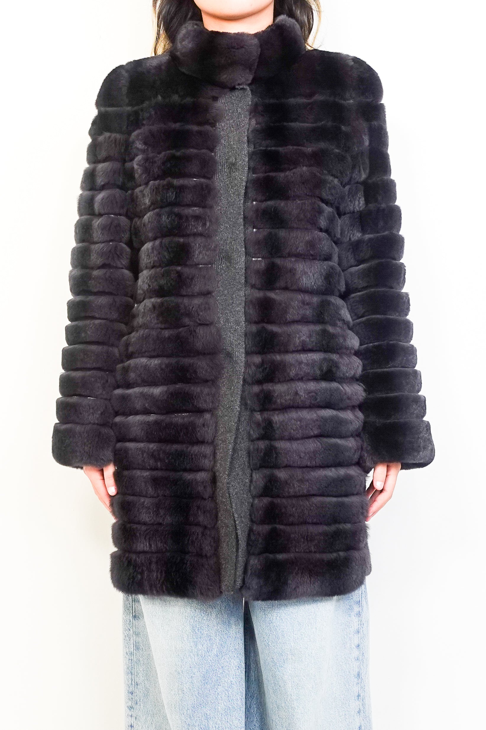 Black Fur coat RRP £1200