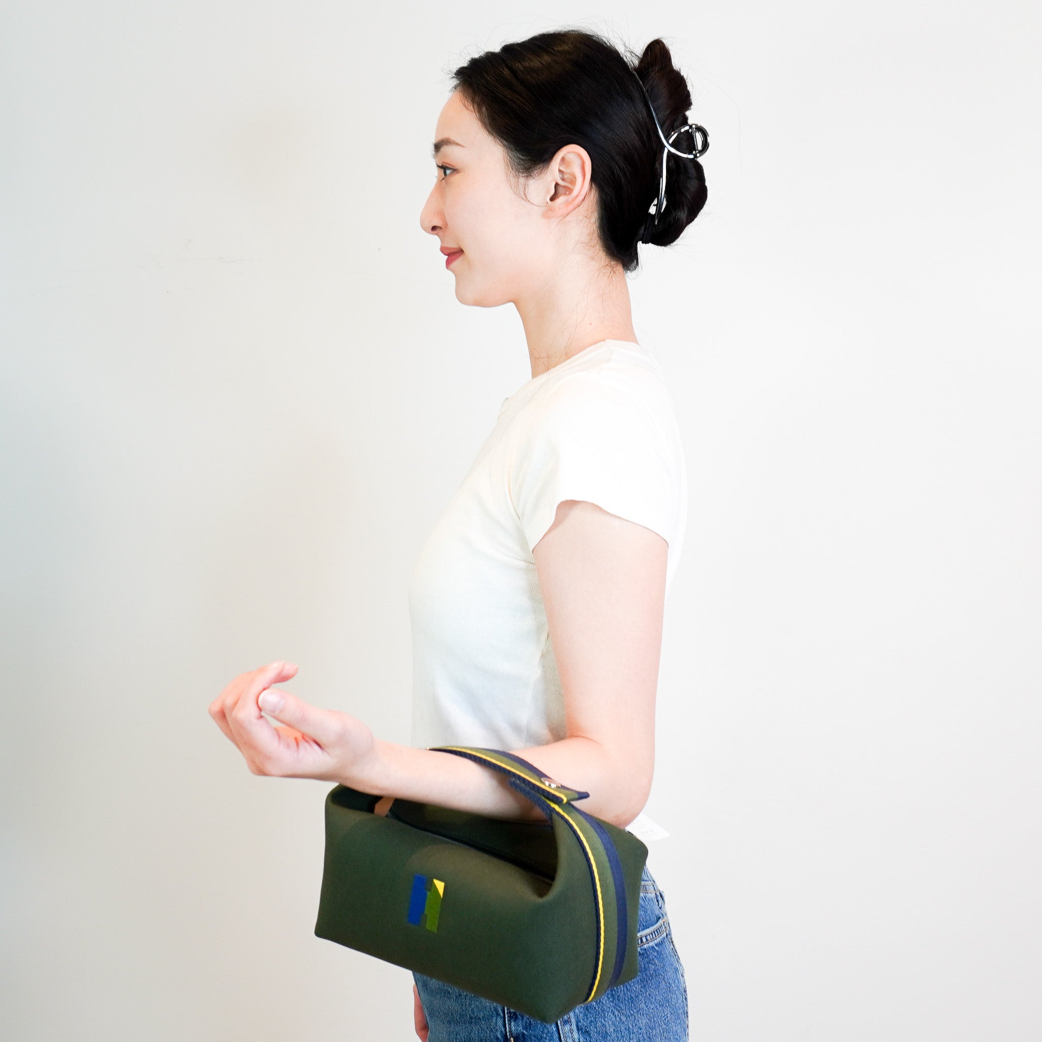 Hermes Small Bride - a - Brac Bag in Green RRP £670 | Authentic Preloved - Reloved Again