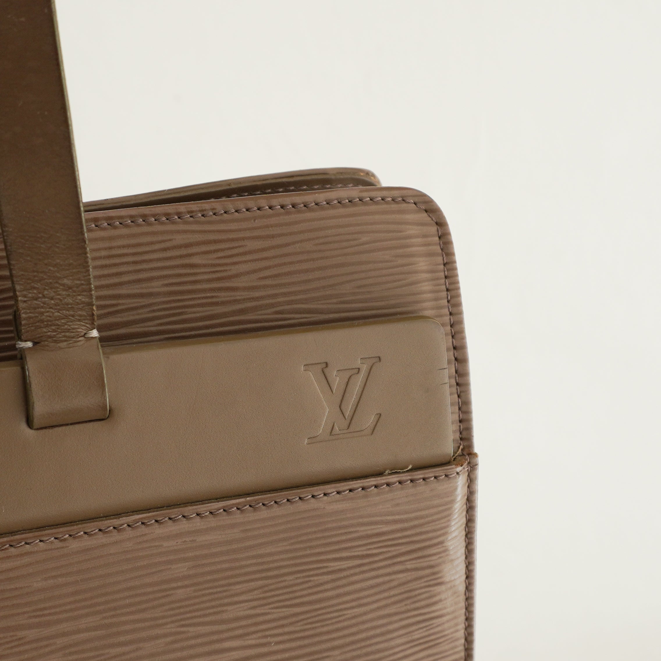 Louis Vuitton Taupe Epi Croisette GM Tote RRP £2.8k| Authentic Preloved