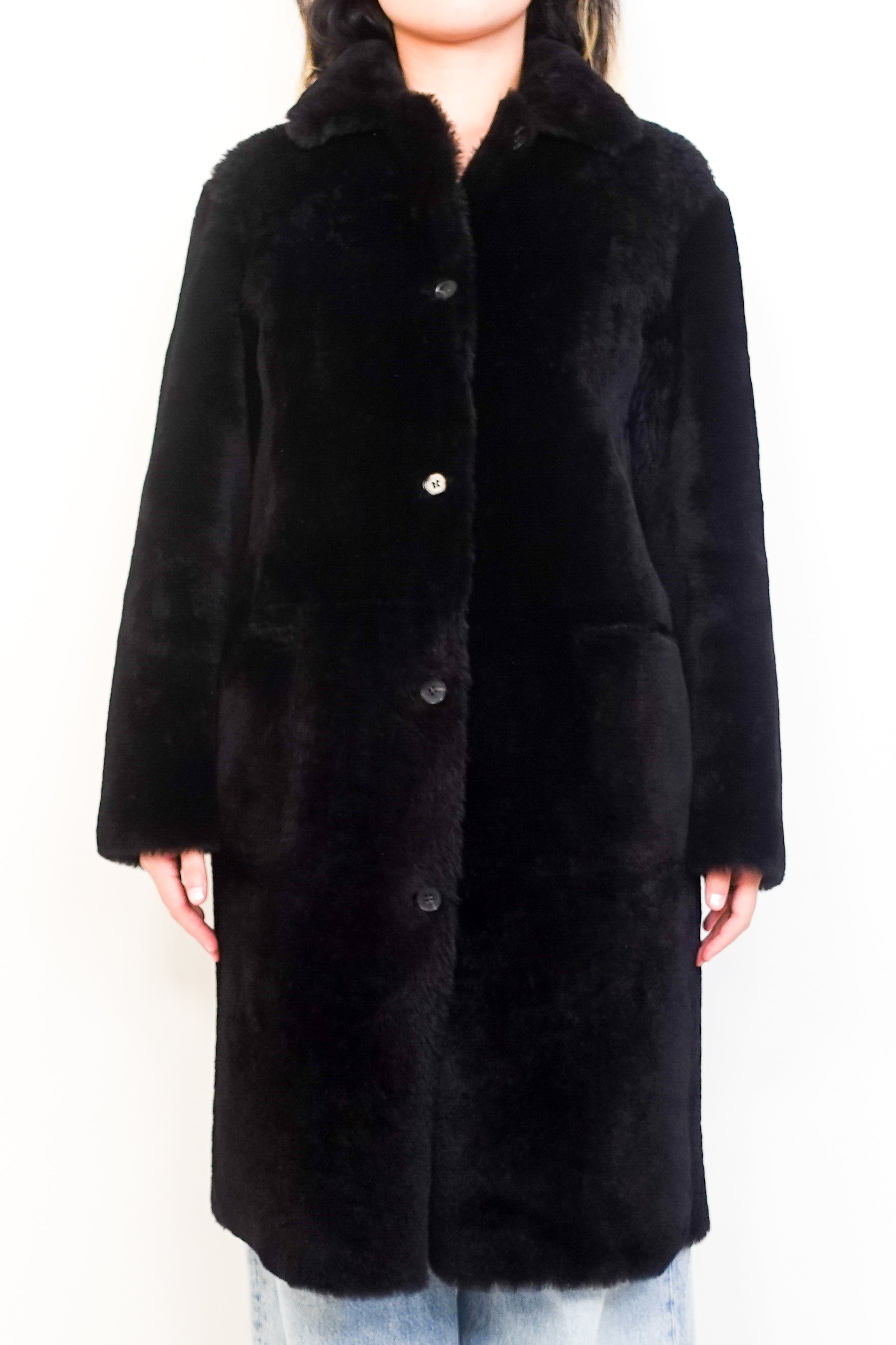 Serra 2-in-1 Reversible Shearling Coat RRP £1200