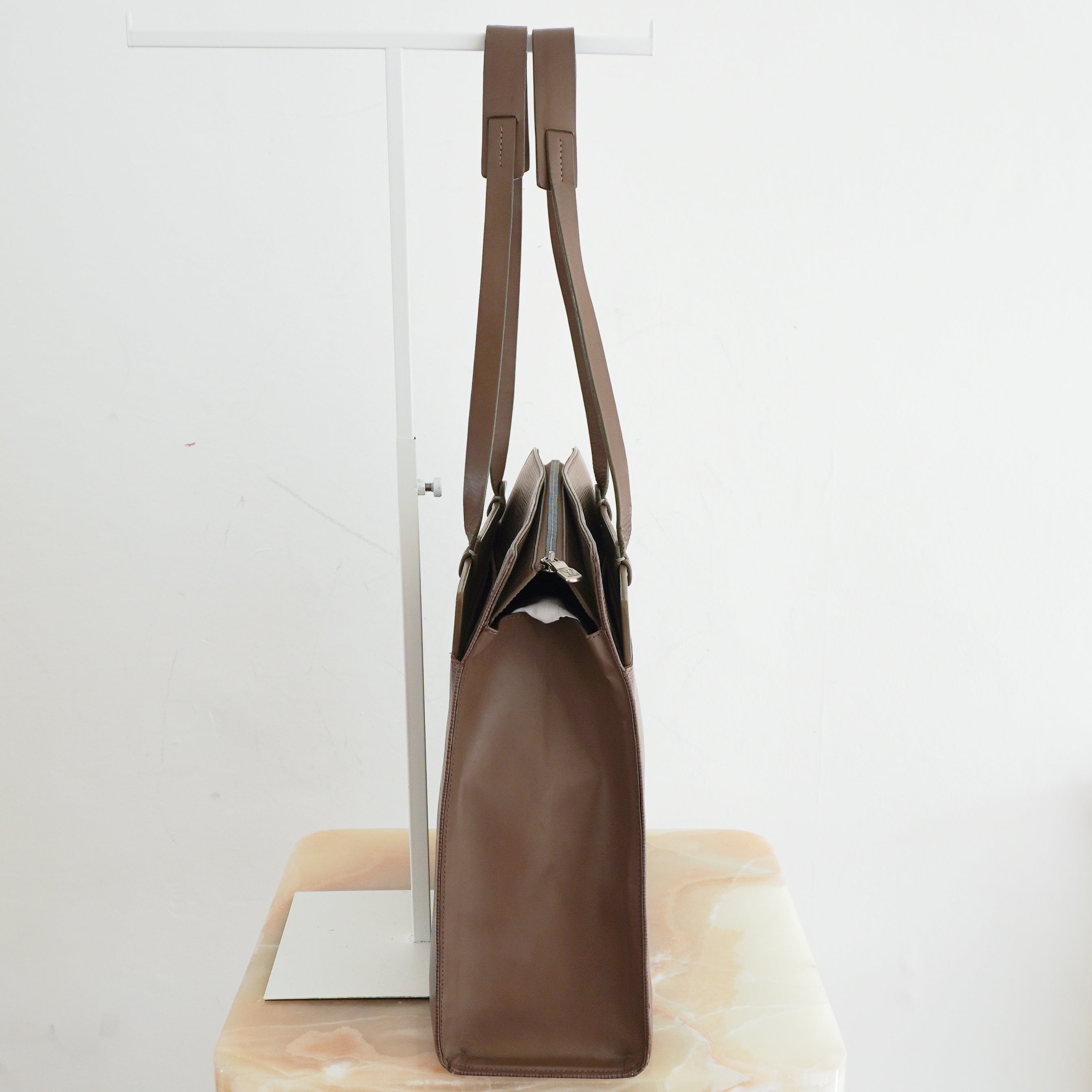 Louis Vuitton Taupe Epi Croisette GM Tote RRP £2.8k| Authentic Preloved