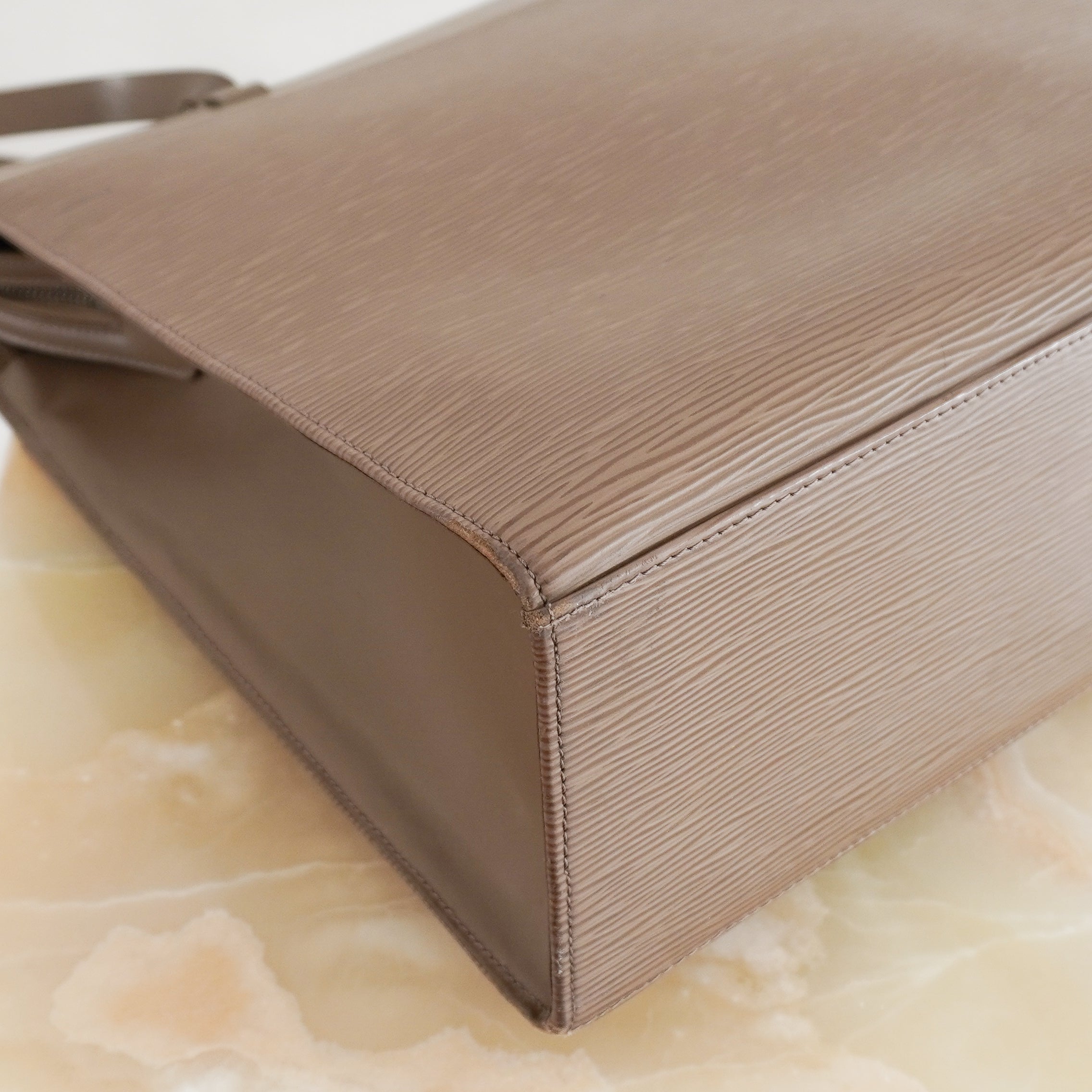 Louis Vuitton Taupe Epi Croisette GM Tote RRP £2.8k| Authentic Preloved