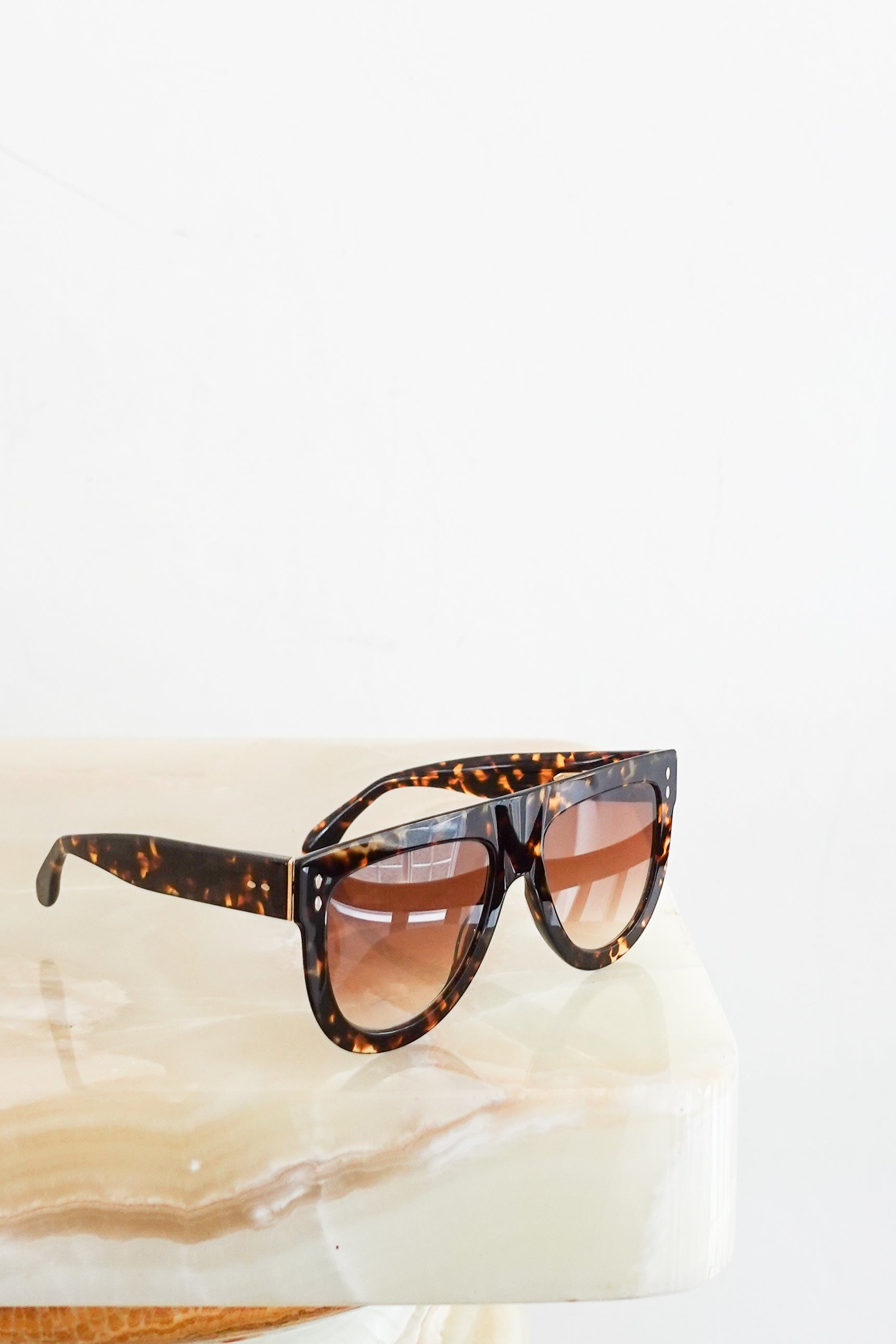 Tortoiseshell print sunglasses RRP £300