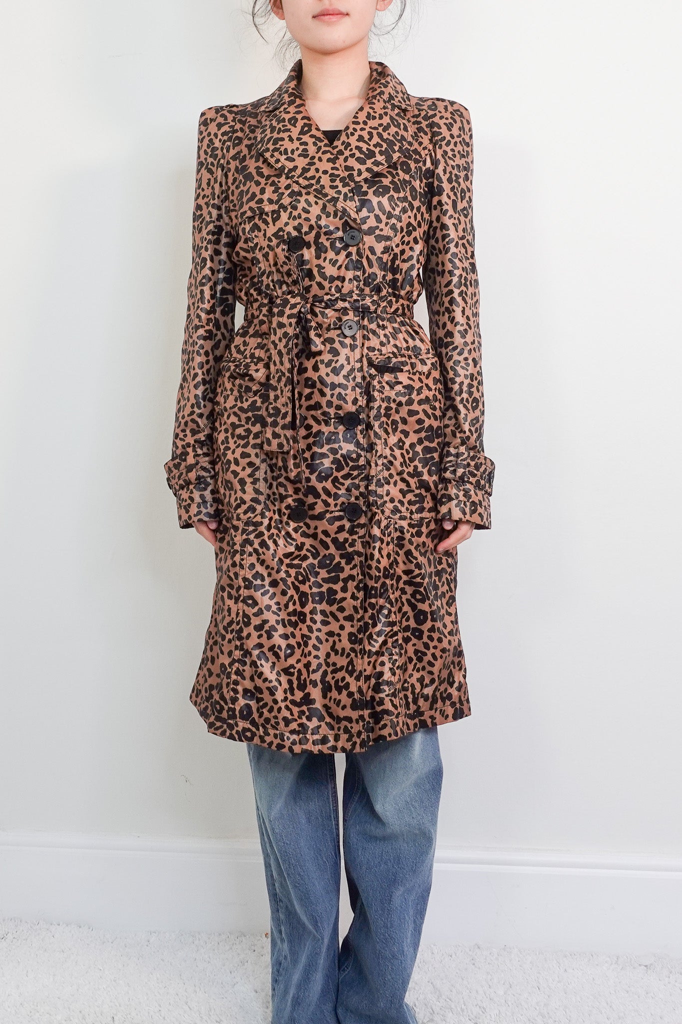 Leopard Print Trench Coat RRP £2000