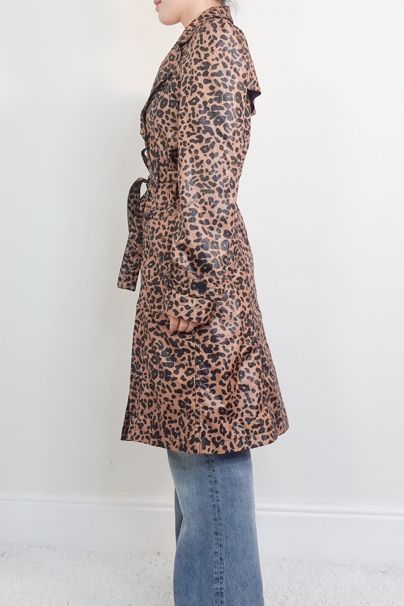 Leopard Print Trench Coat RRP £2000