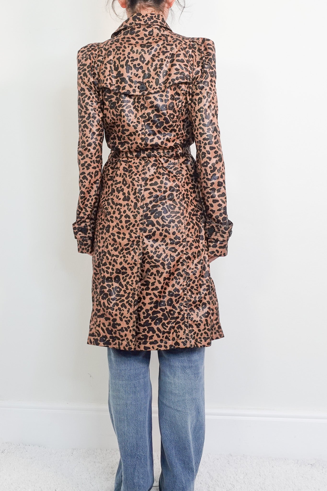 Leopard Print Trench Coat RRP £2000