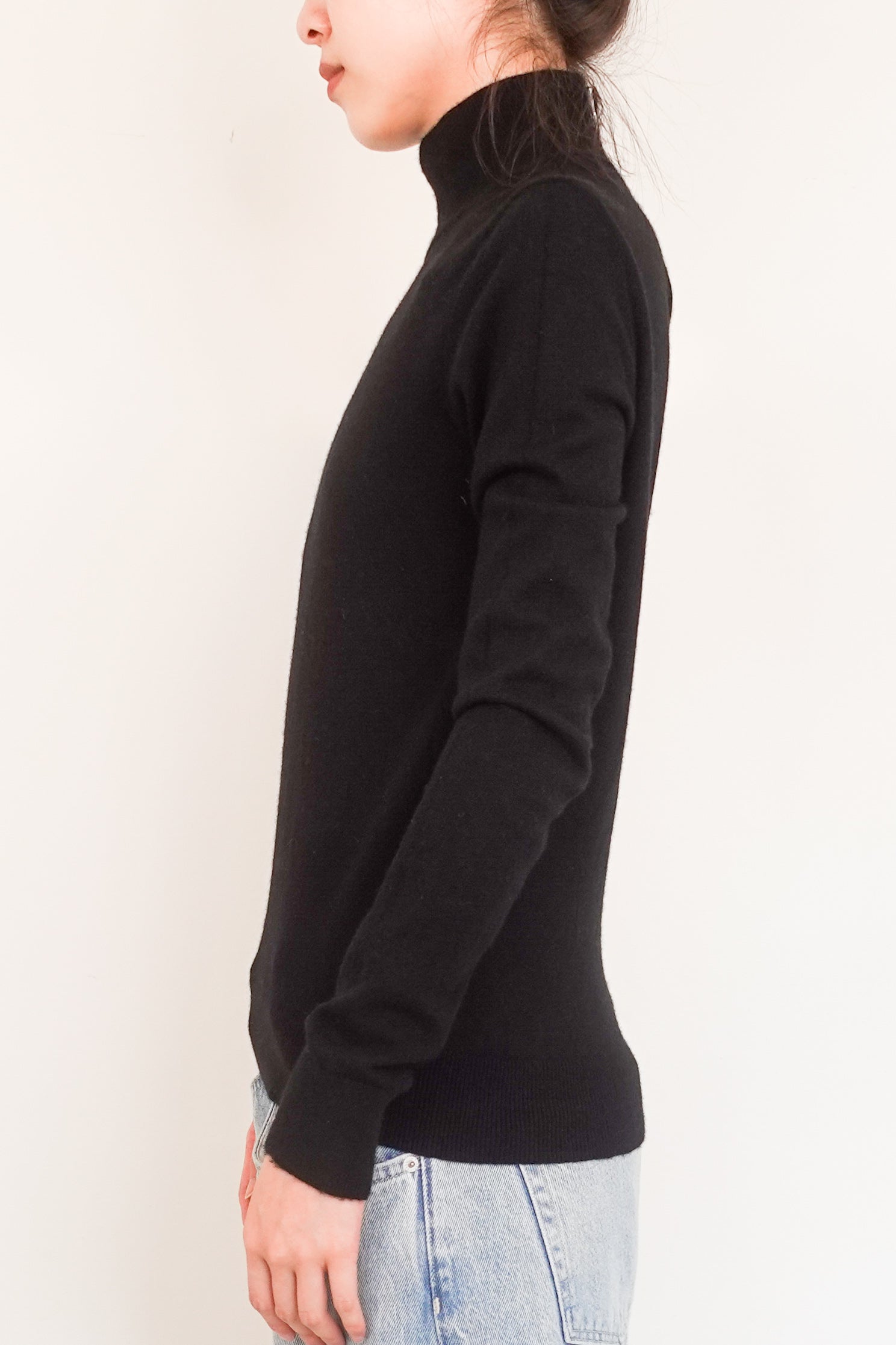 Black cashmere jumper RRP £300