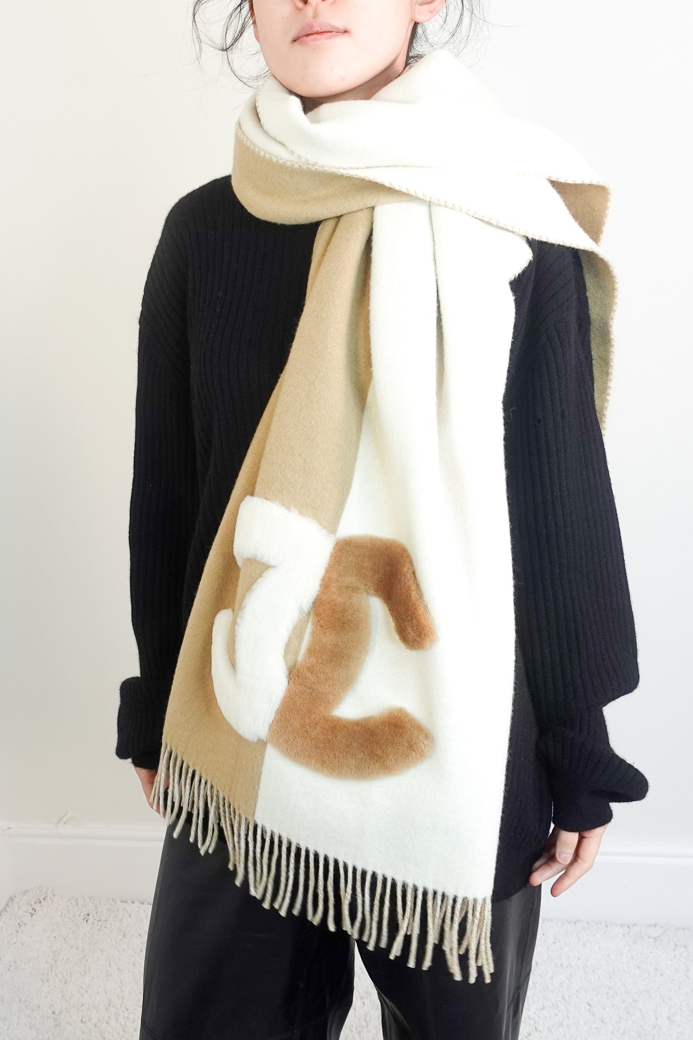 Coco neige collection scarf RRP £2250