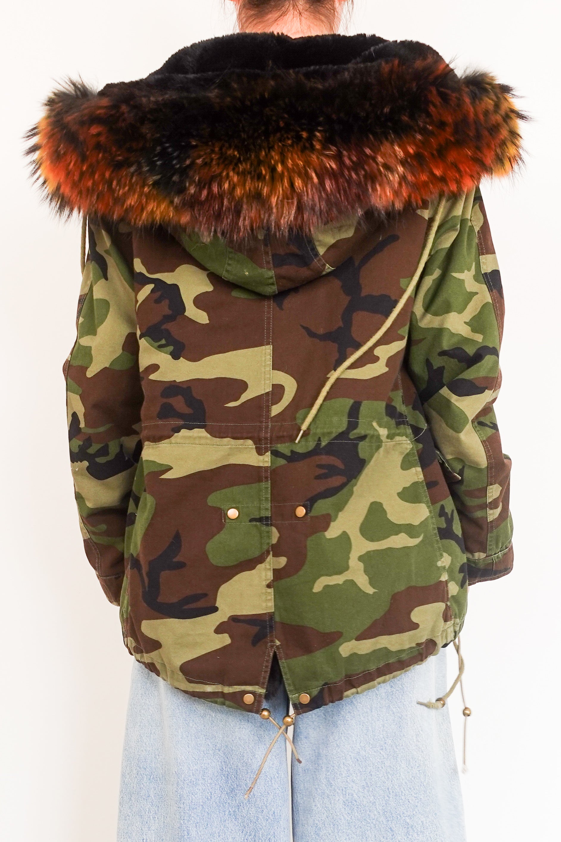 Fur Lined Parka Cameo jacket