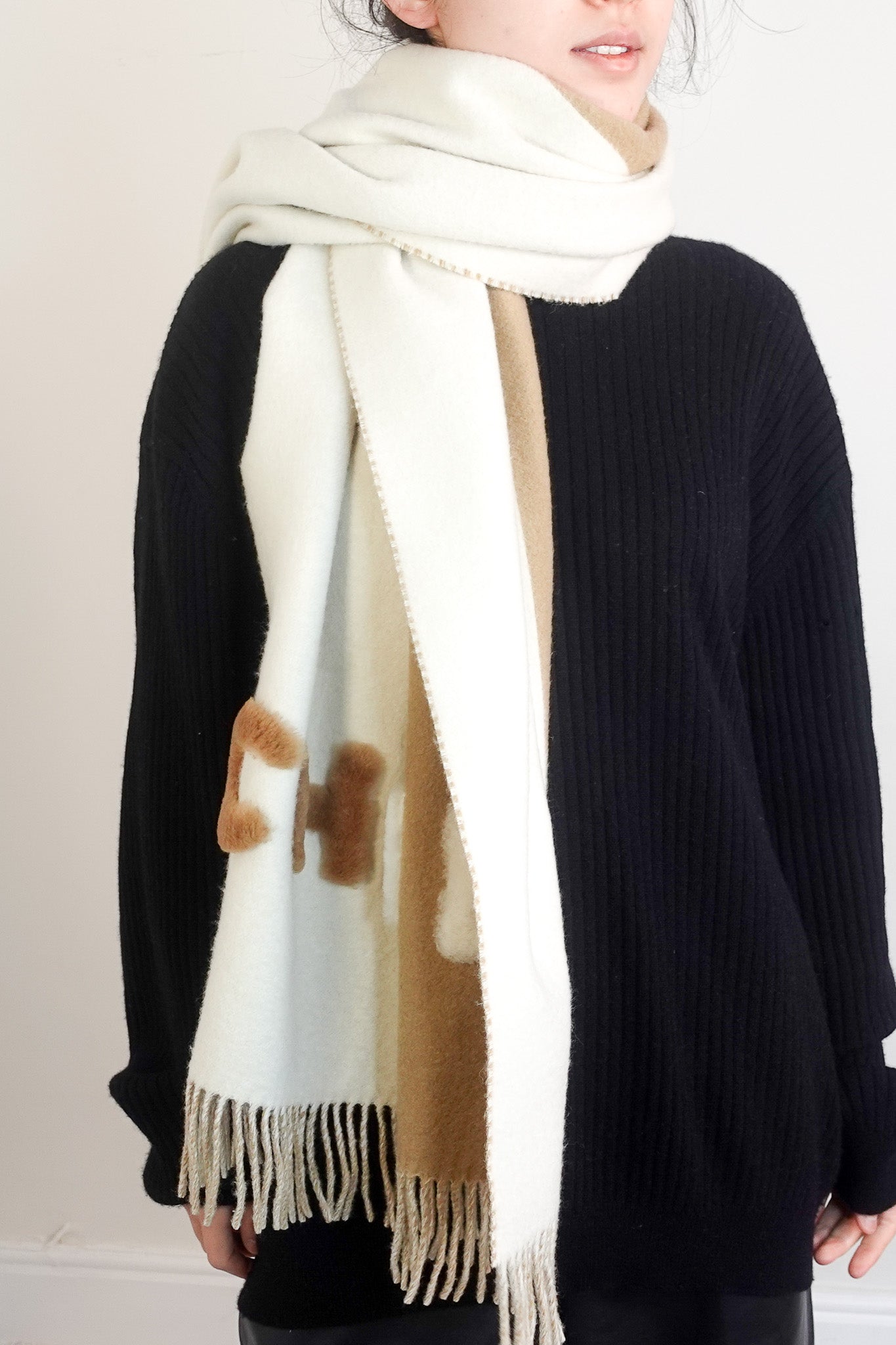 Coco neige collection scarf RRP £2250