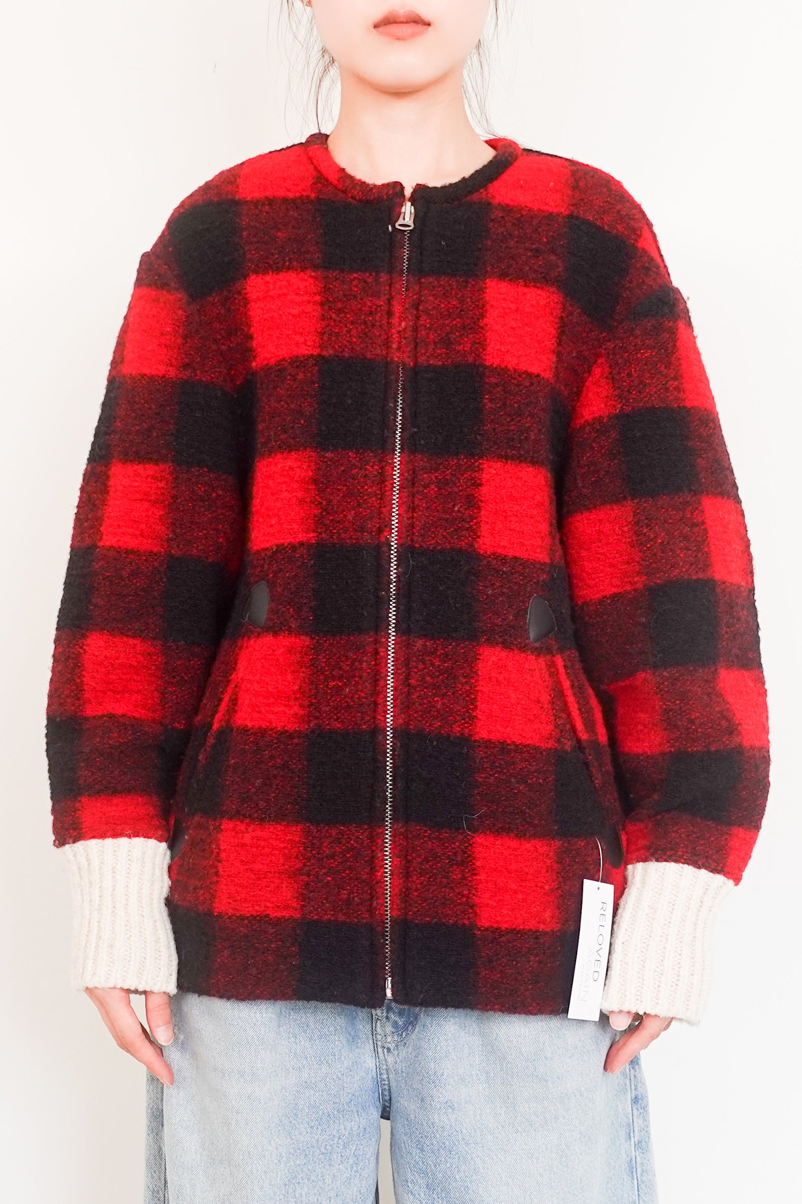 Plaid bomber RRP £400