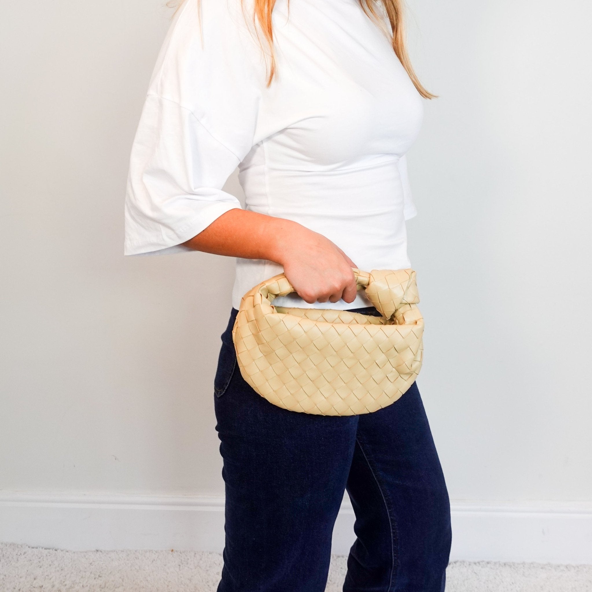 Bottega Veneta Teen Jodie Beige Bag RRP £2150| Authentic Preloved - Reloved Again