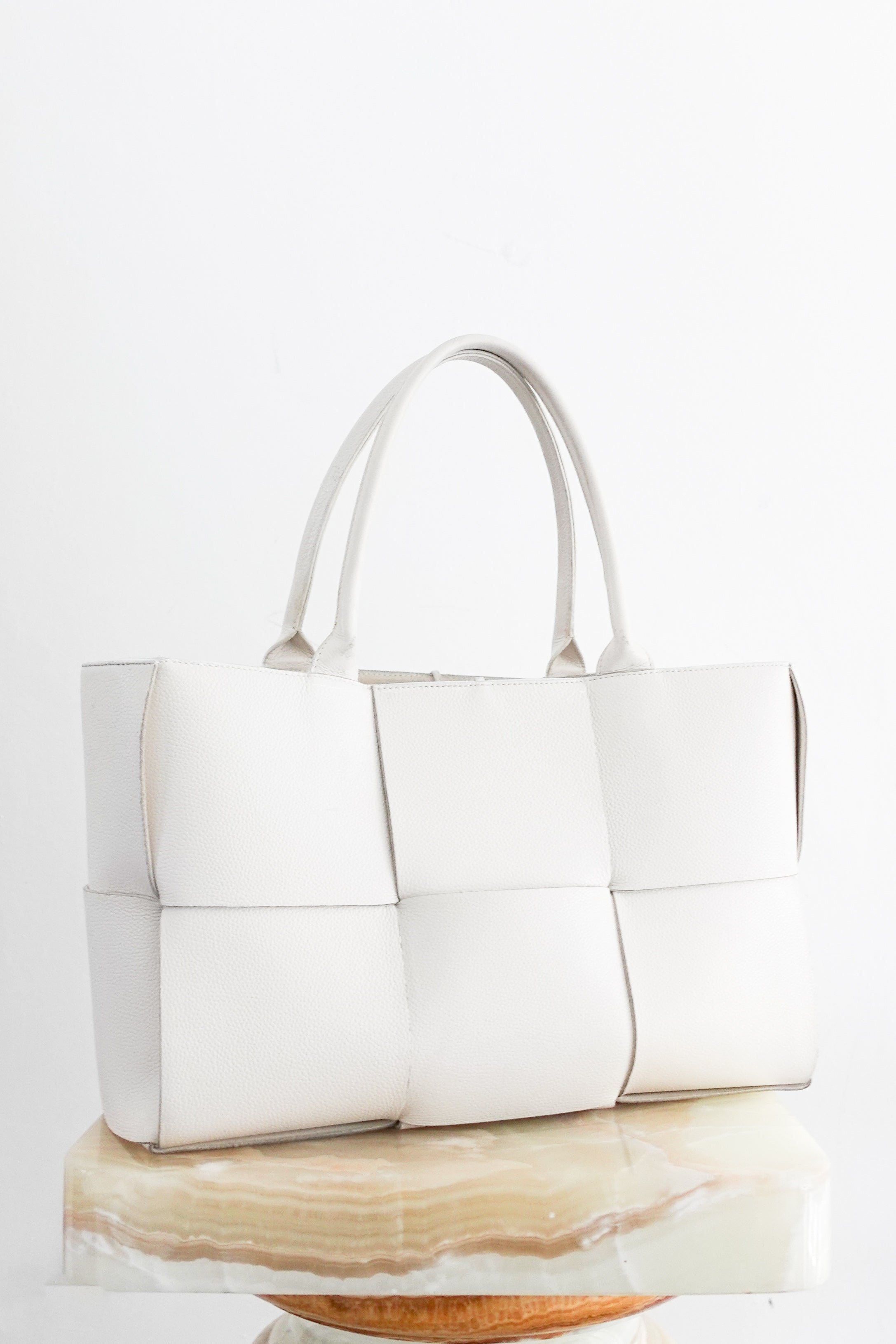 Small Arco Tote Bag white RRP £2600