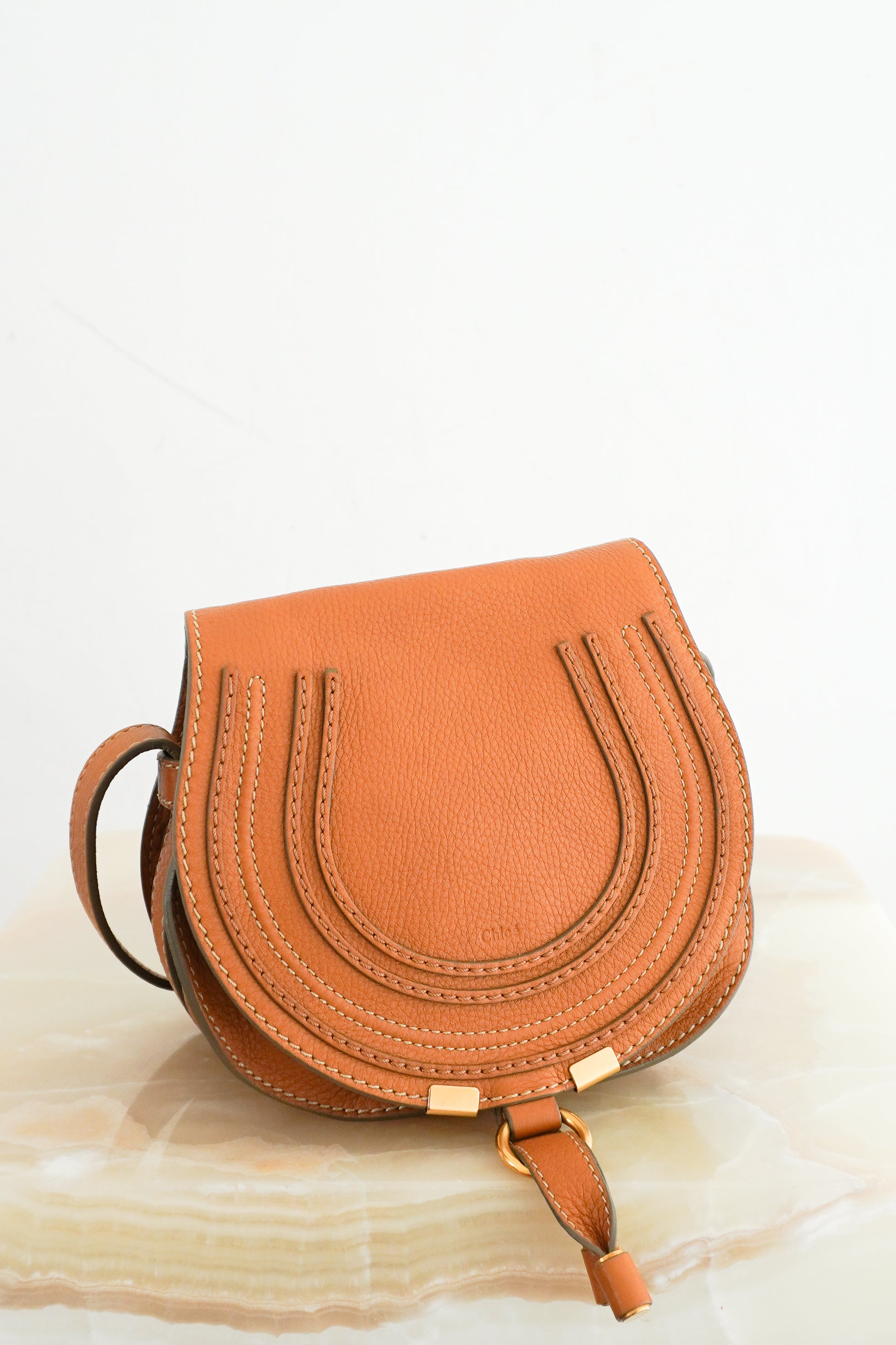 Chloe Marcie Bag Brown Small RRP £1000 | Authentic Preloved