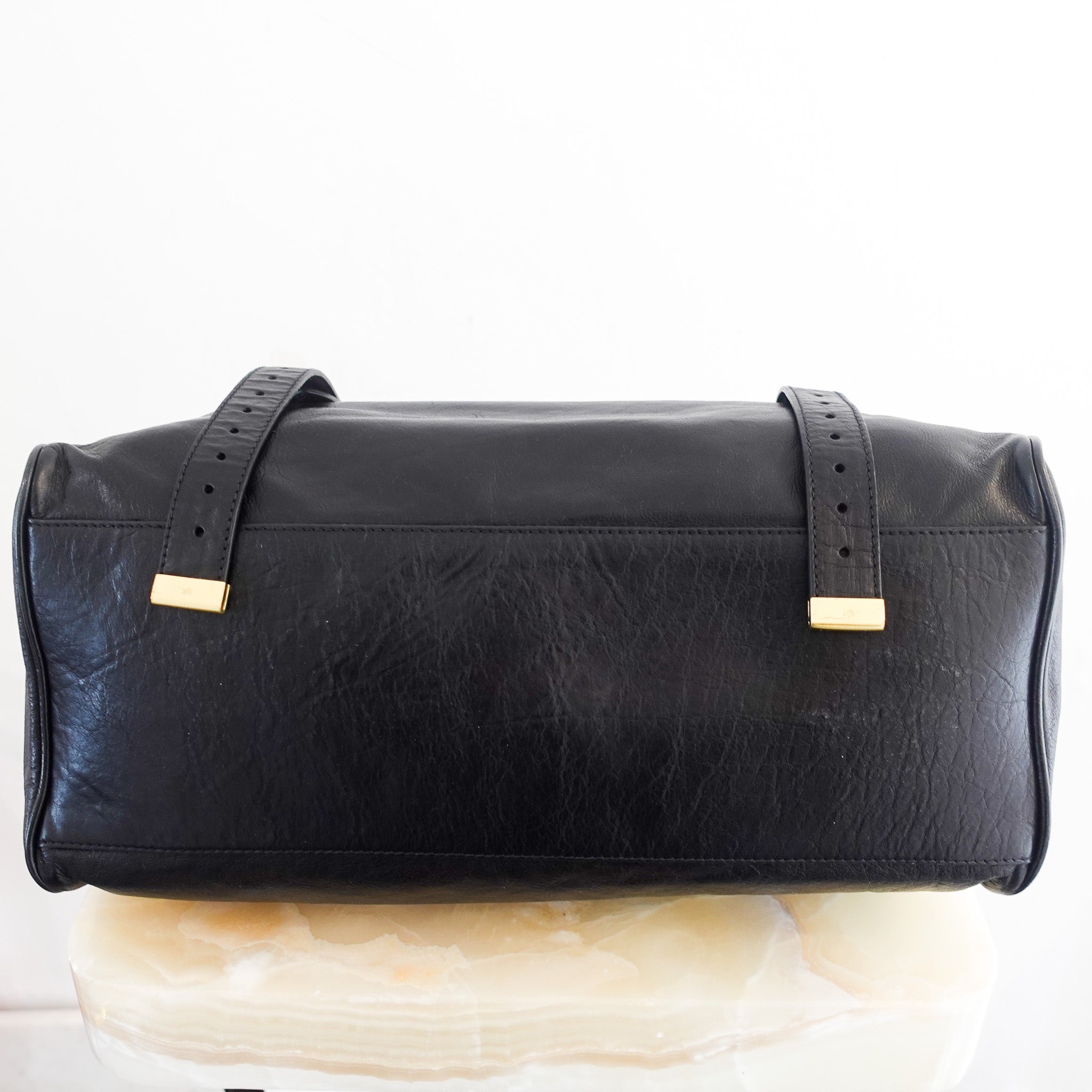 Oversized Alexa black crossbody bag RRP £1395