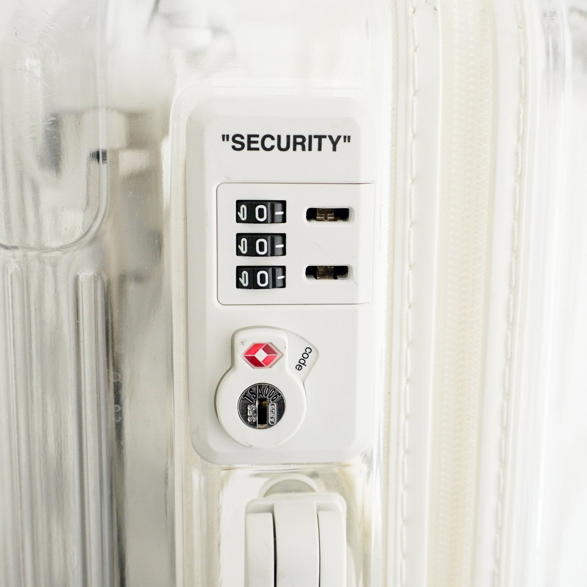 Off-White™ x RIMOWA "See Through" Cabin Multiwheel 36L – White (Transparent) (RRP £2570) | Authentic Preloved - Reloved Again