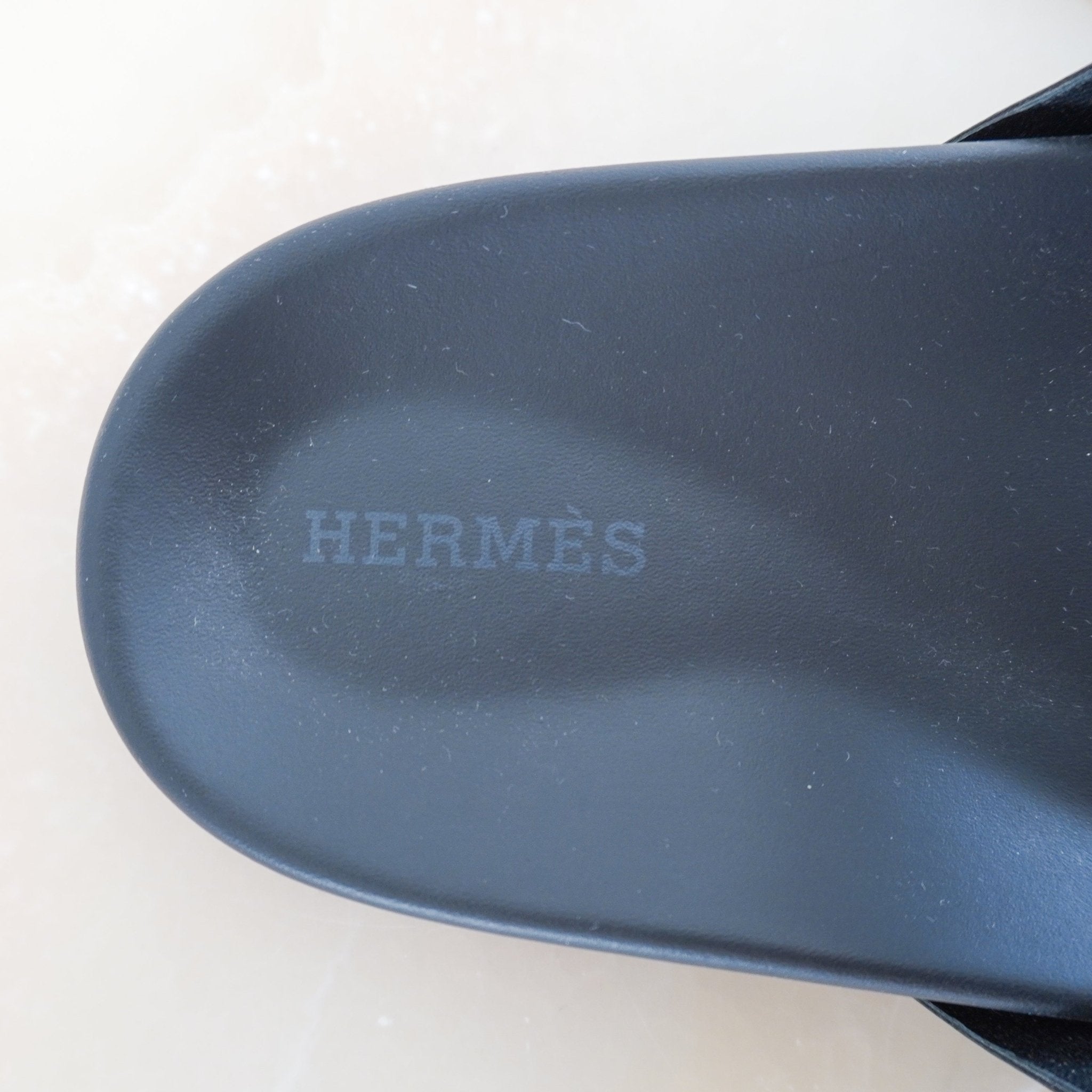 CURRENT SEASON Hermès Extra Sandals in Black RRP £790 | Authentic Preloved - Reloved Again