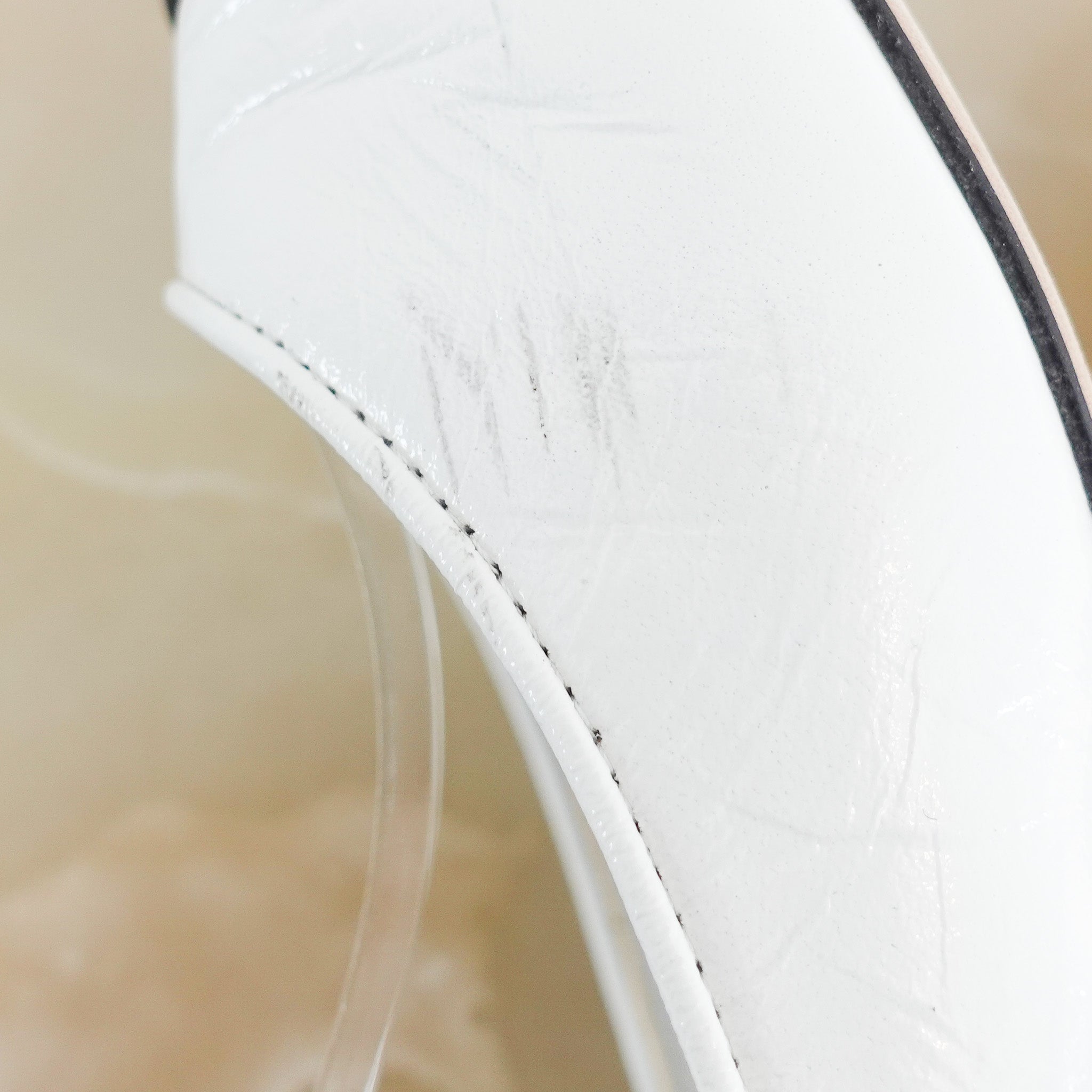 Chanel Monochrome Patent Leather Ballet Flats RRP £1080| Authentic Preloved - Reloved Again
