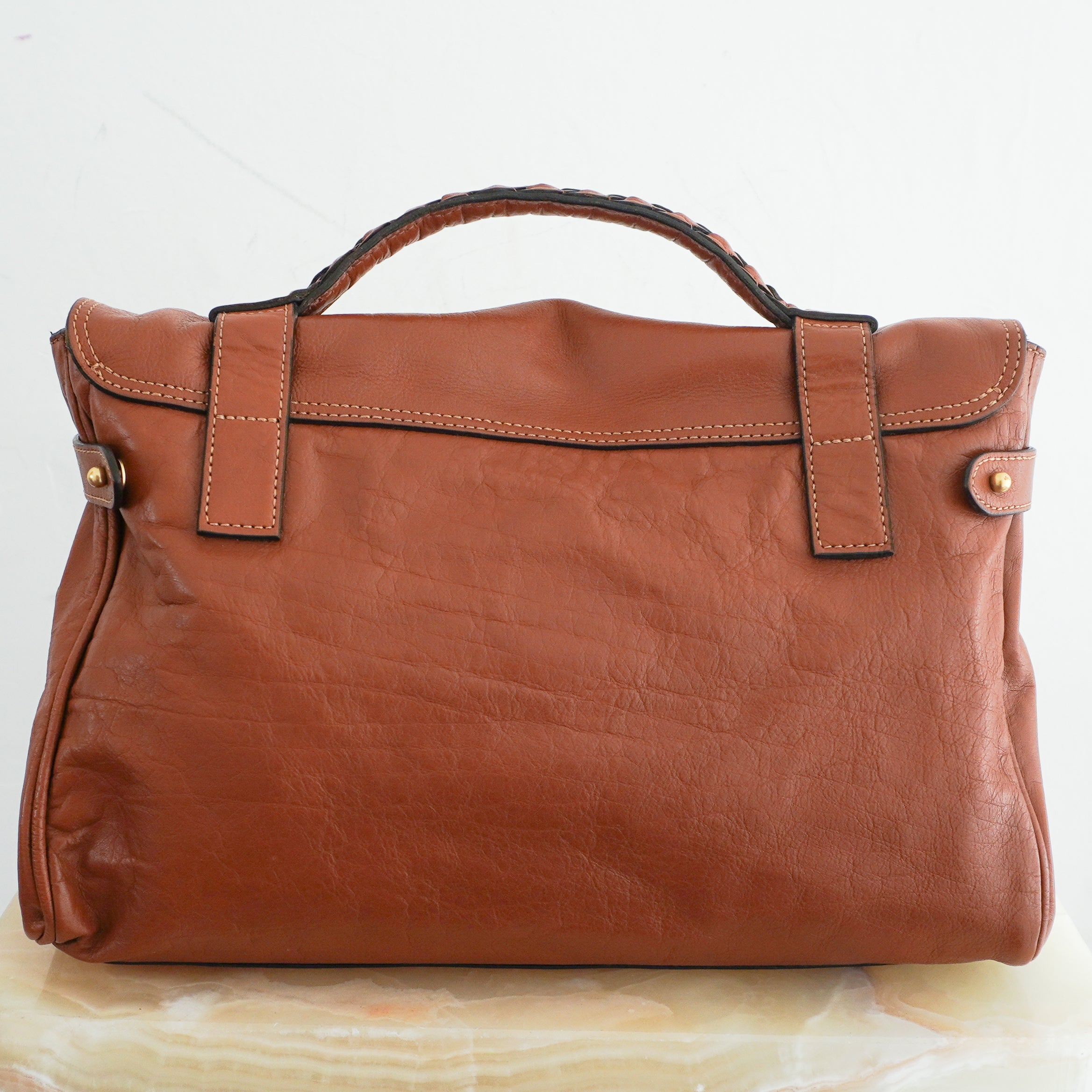 Mulberry Mini Alexa Brown Bag RRP £995 | Authentic Preloved