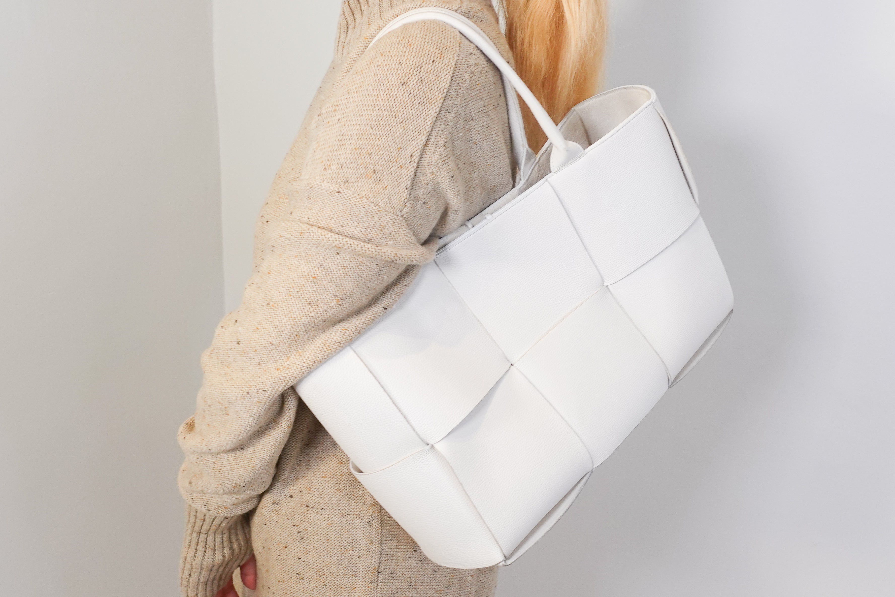 Small Arco Tote Bag white RRP £2600