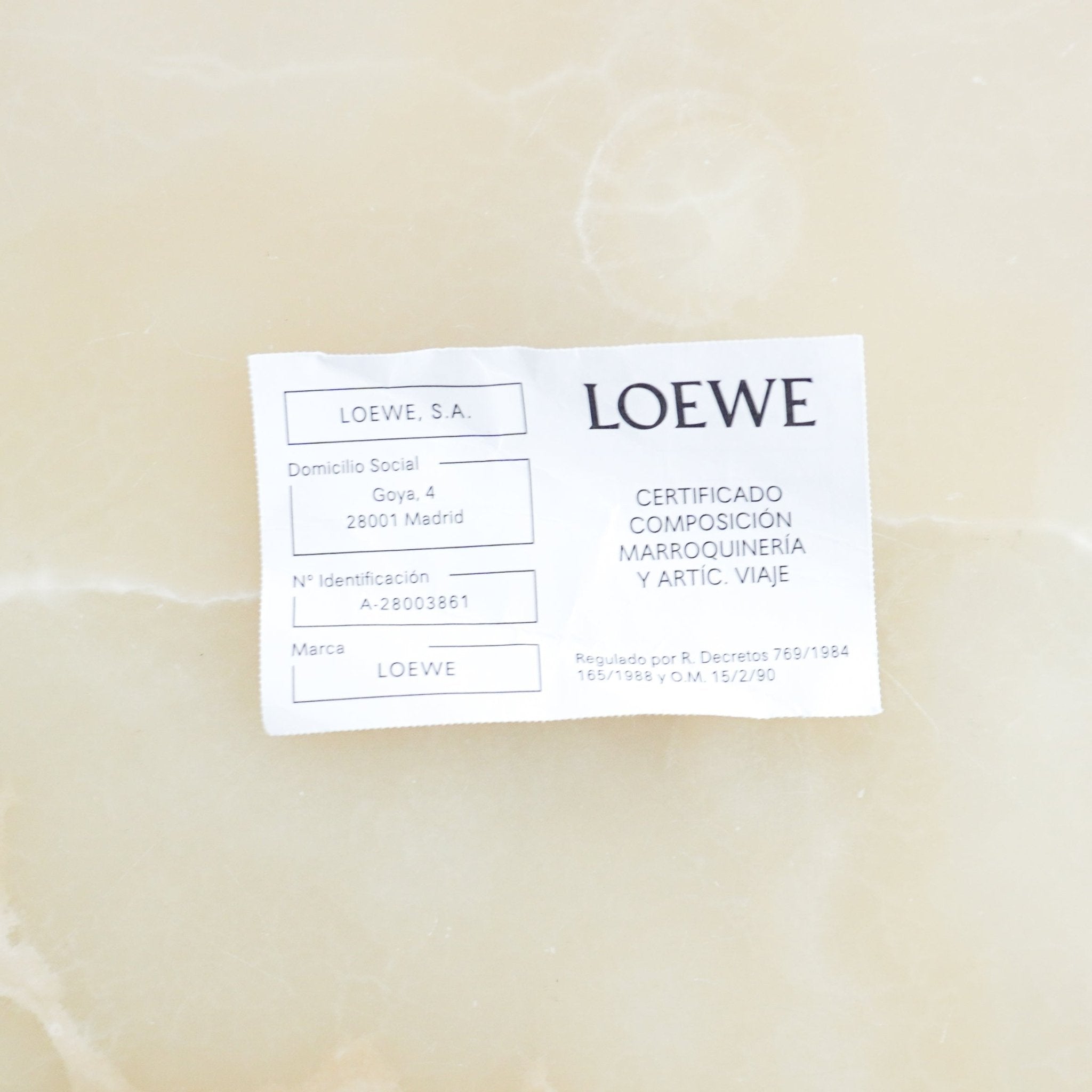 LOEWE Ellipse Reversible Leather Anagram Gold Buckle Belt (RRP £375) | Authentic Preloved FINAL SALE - Reloved Again