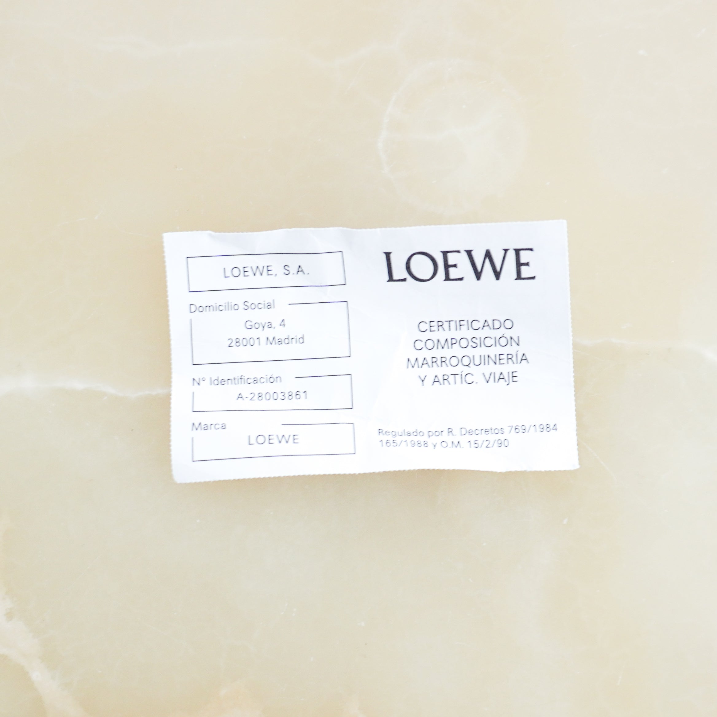 LOEWE Ellipse Reversible Leather Anagram Gold Buckle Belt (RRP £375) | Authentic Preloved FINAL SALE