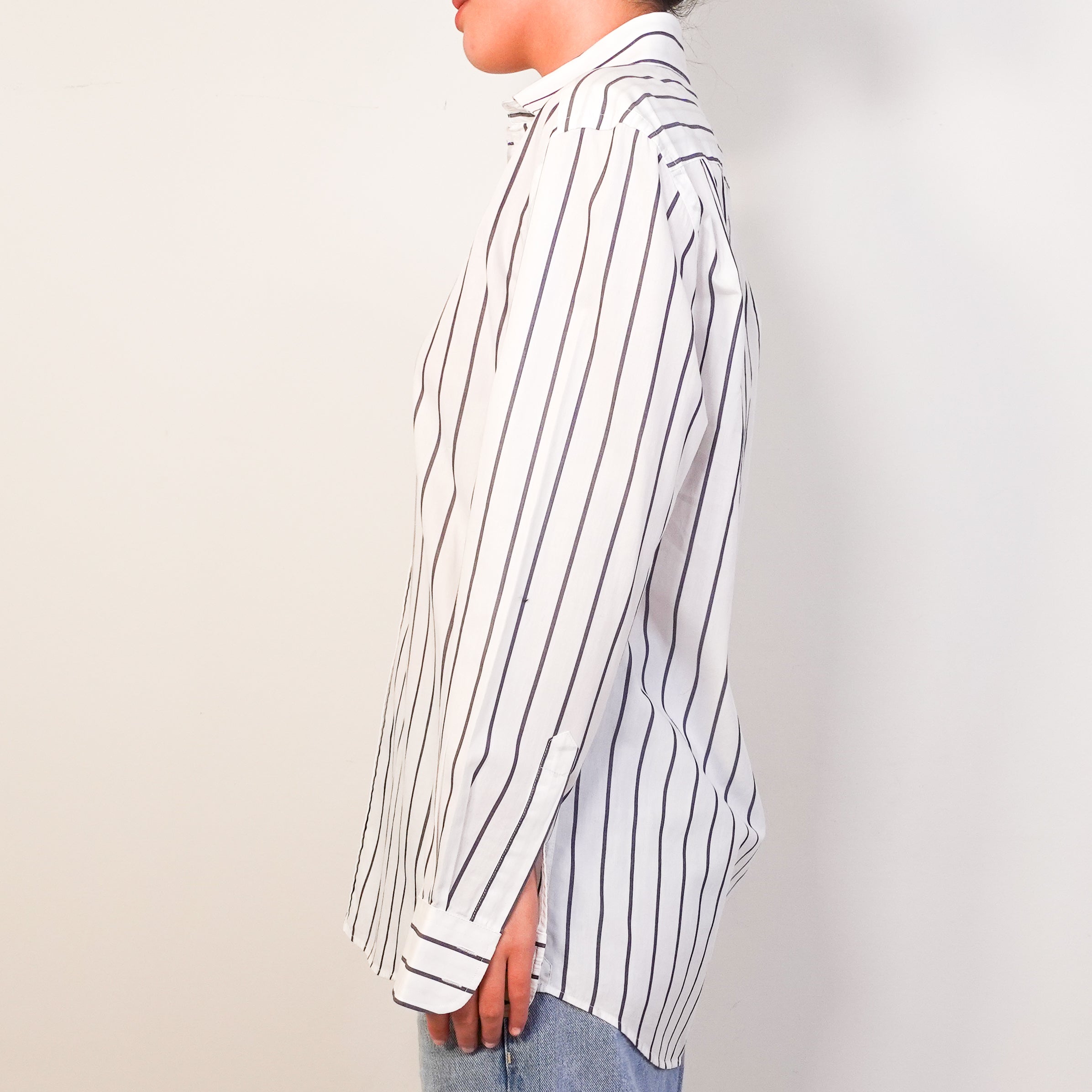 Organic Cotton Striped shirt RRP £90