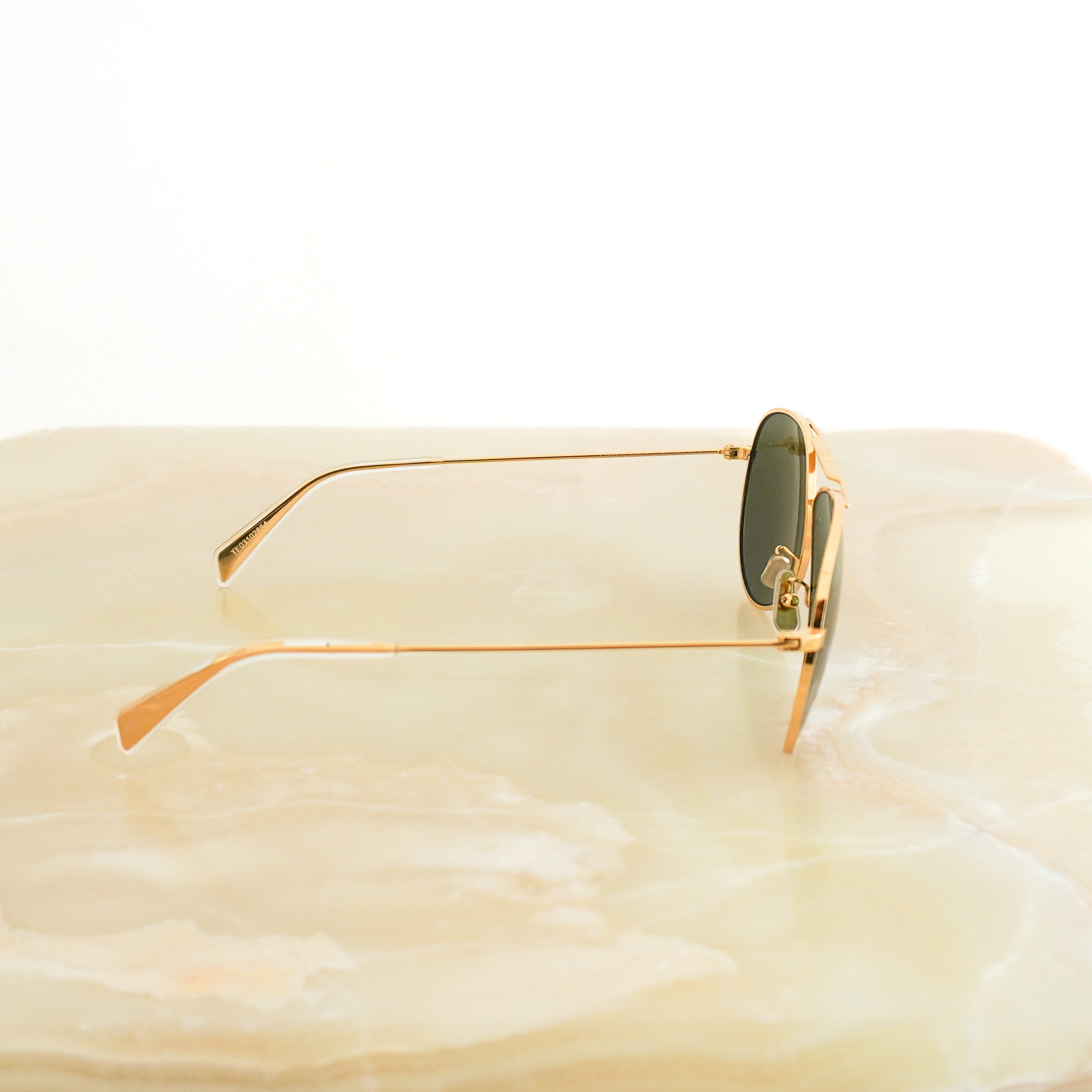 Celine CL40062I Gold Metal Aviator Sunglasses (RRP £450) | Authentic Preloved FINAL SALE