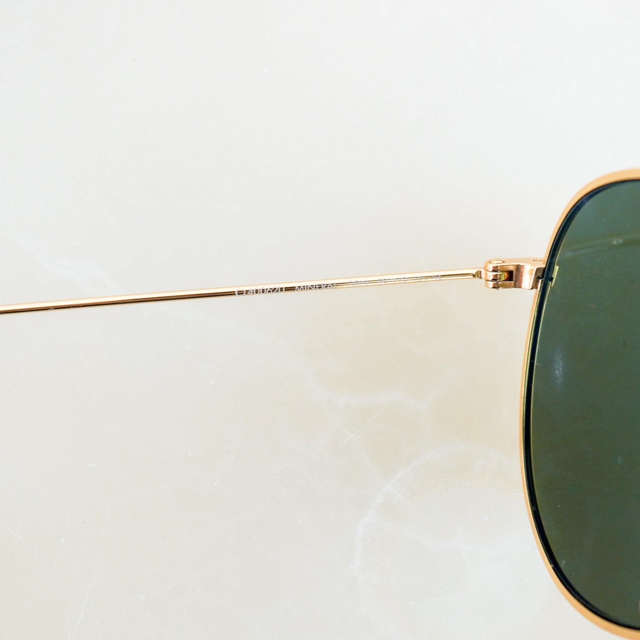 Celine CL40062I Gold Metal Aviator Sunglasses (RRP £450) | Authentic Preloved FINAL SALE - Reloved Again
