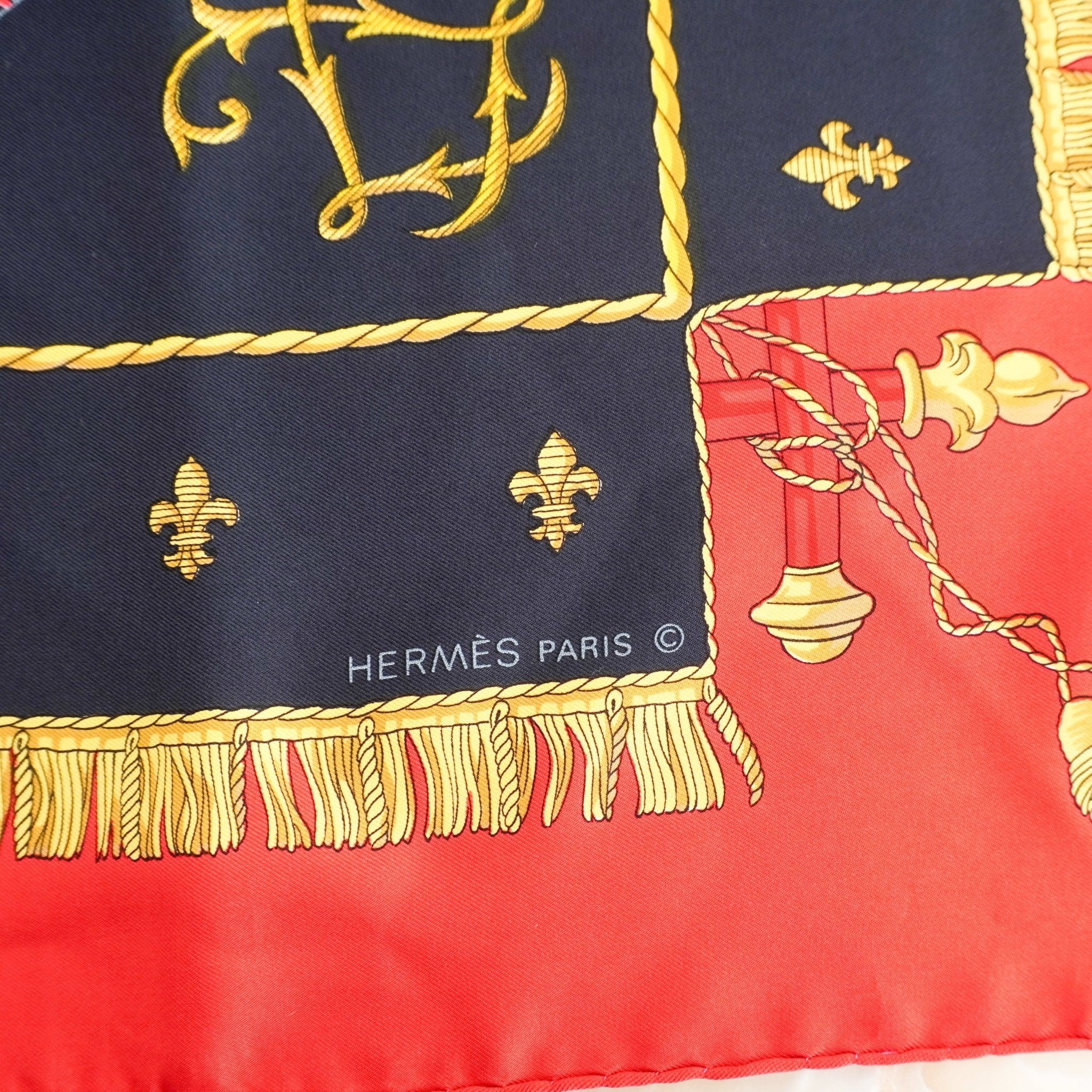 Hermès Vue du Carrosse de la Galère La Réale Carré 90 Twill Scarf (RRP £520) | Authentic Preloved FINAL SALE - Reloved Again
