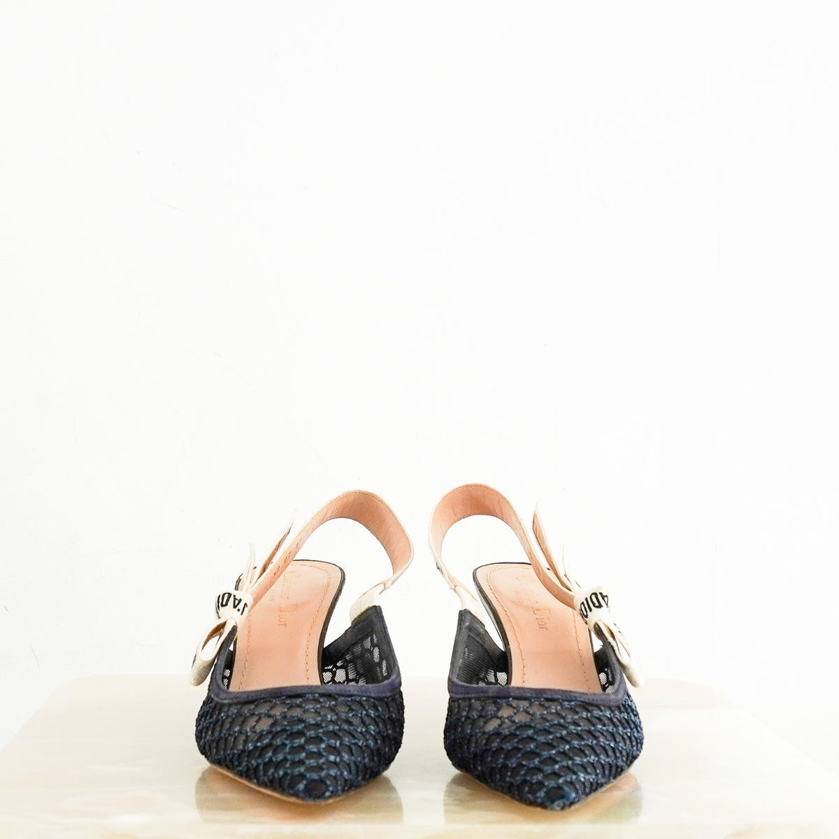 Dior Jadior Mesh Indigo Slingback (RRP £880) | Authentic Preloved