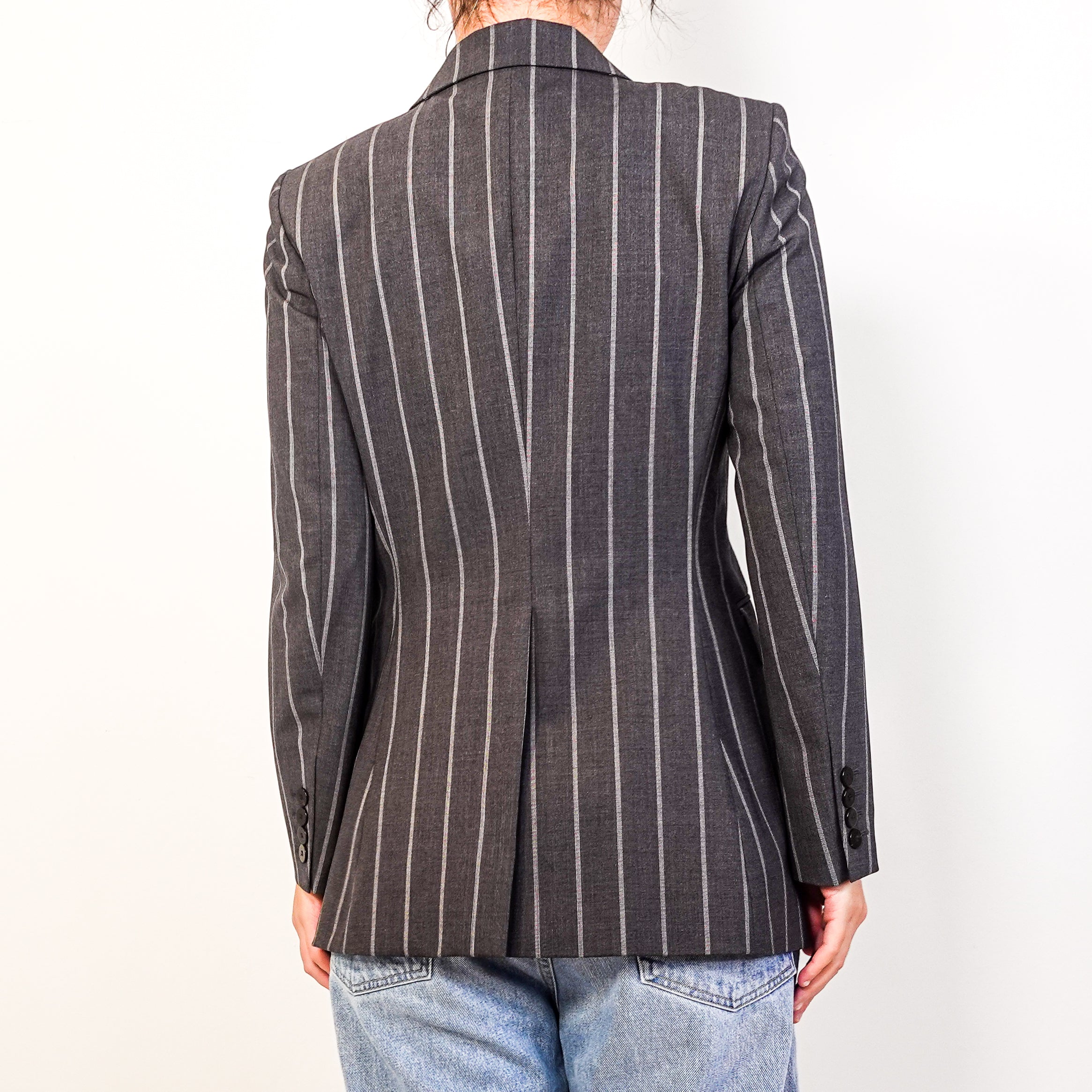 Grey Striped Blazer RRP £300