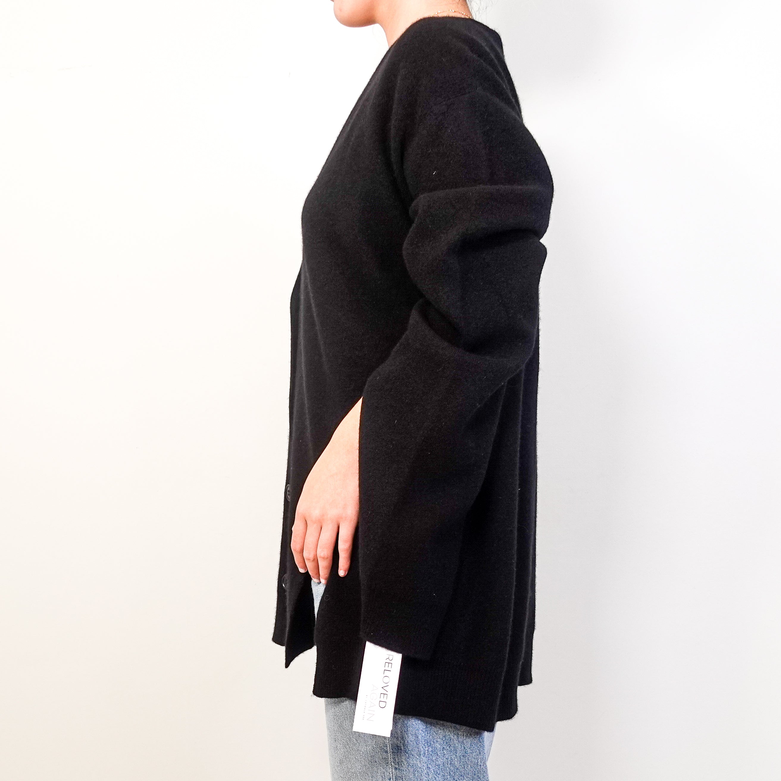 NEW Black Cashmere cardigan RRP £400