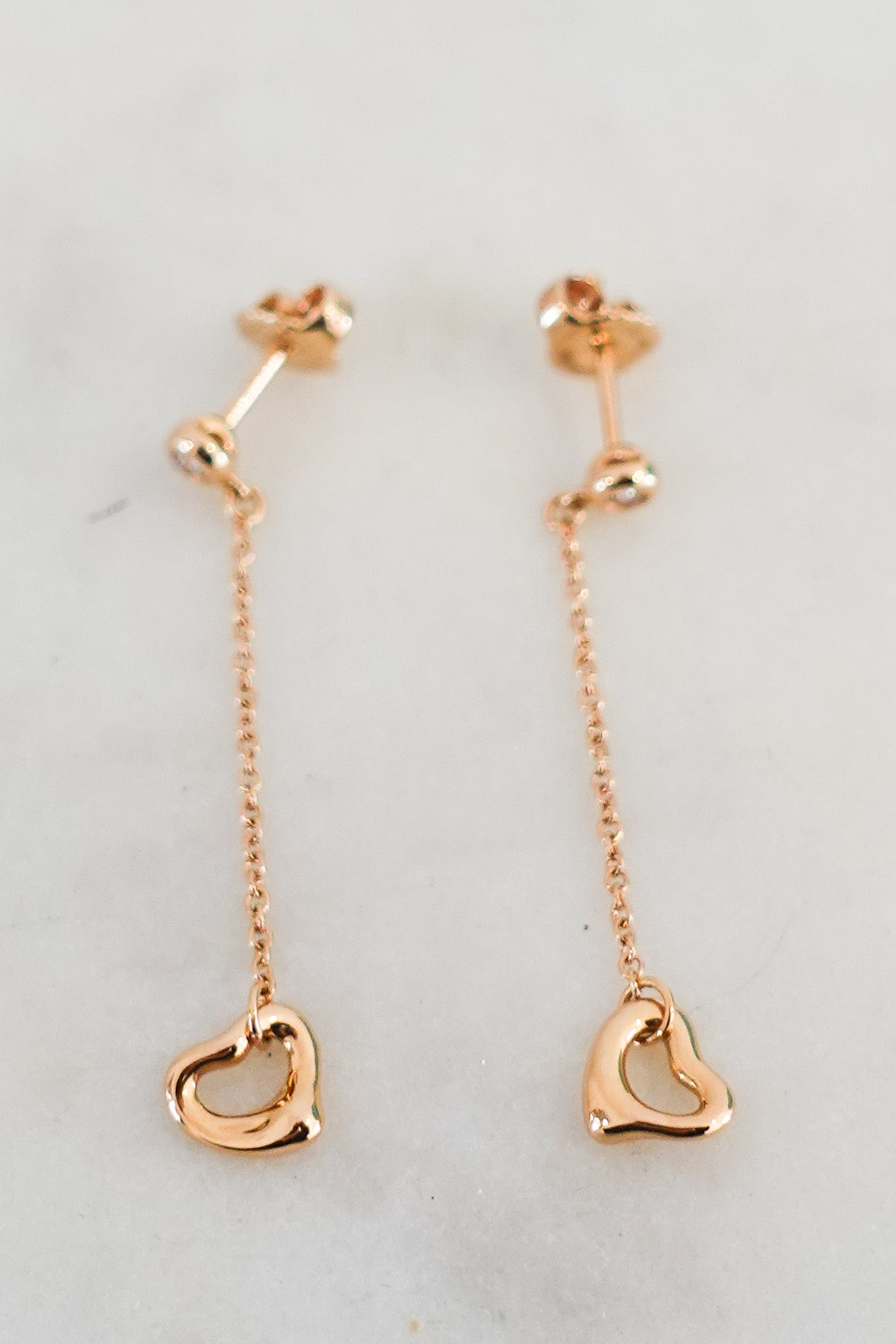 Elsa Peretti Open Heart Earrings RRP £1950