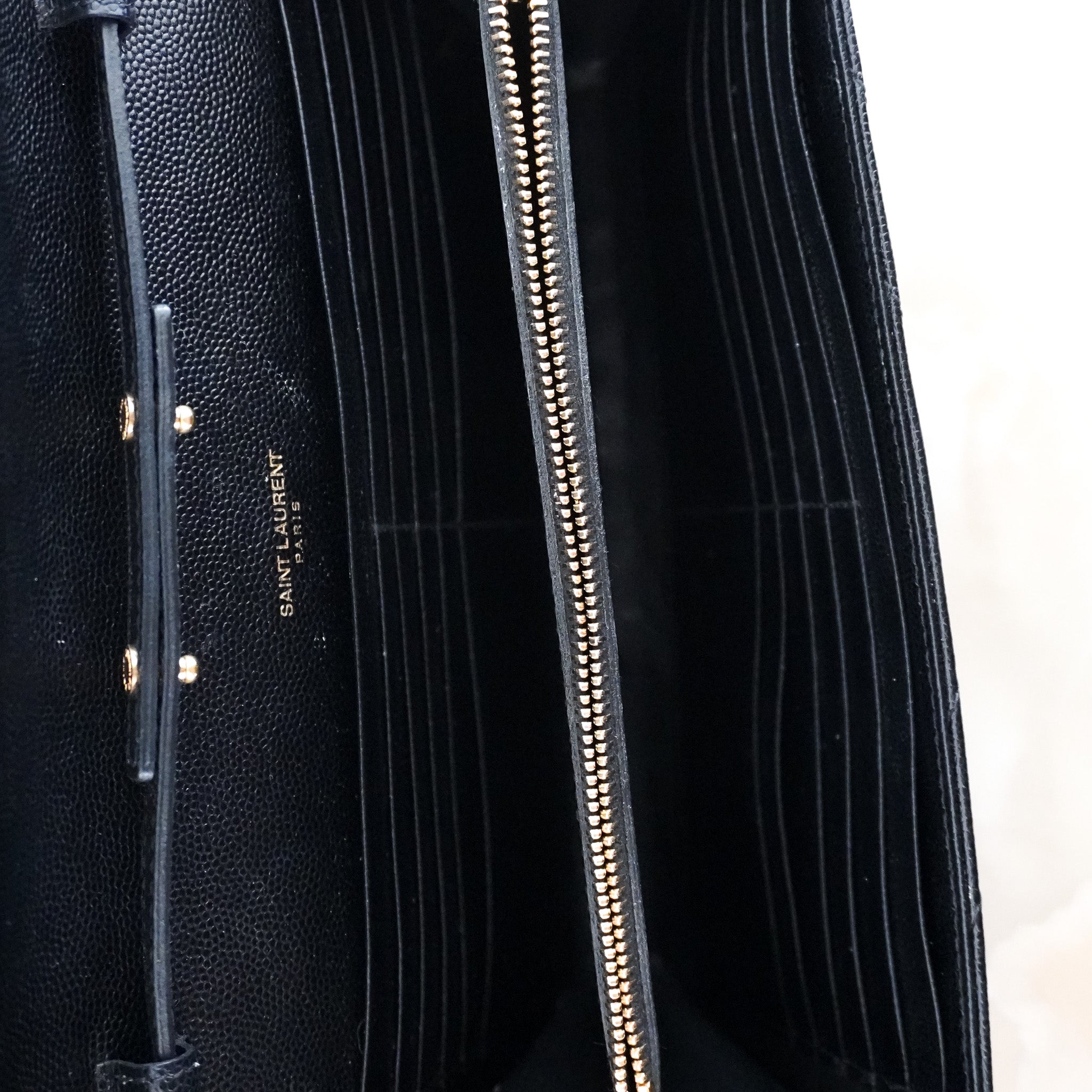 Saint Laurent Cassandra Wallet on a Chain Bag RRP £1200 | Authentic Preloved - Reloved Again