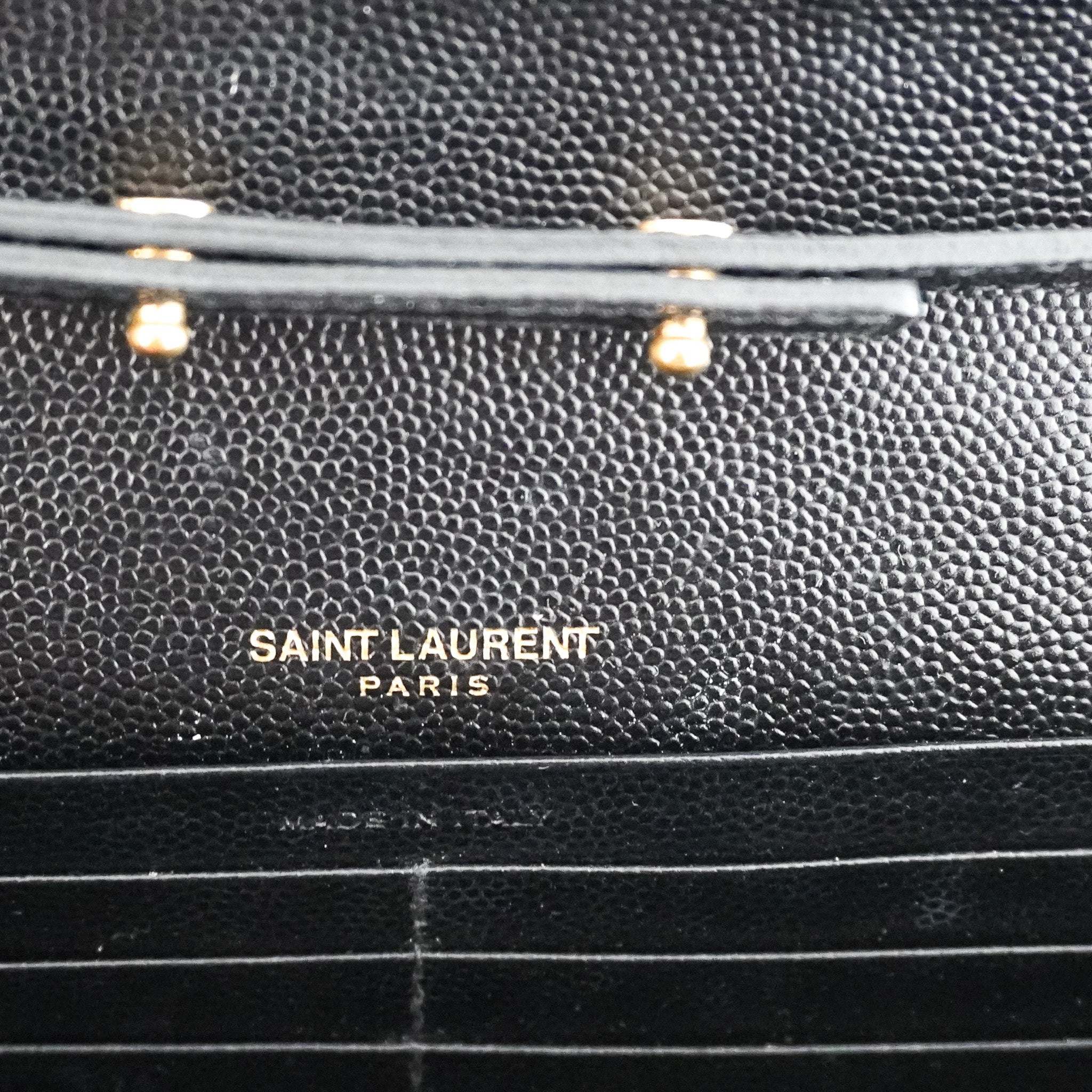 Saint Laurent Cassandra Wallet on a Chain Bag RRP £1200 | Authentic Preloved - Reloved Again