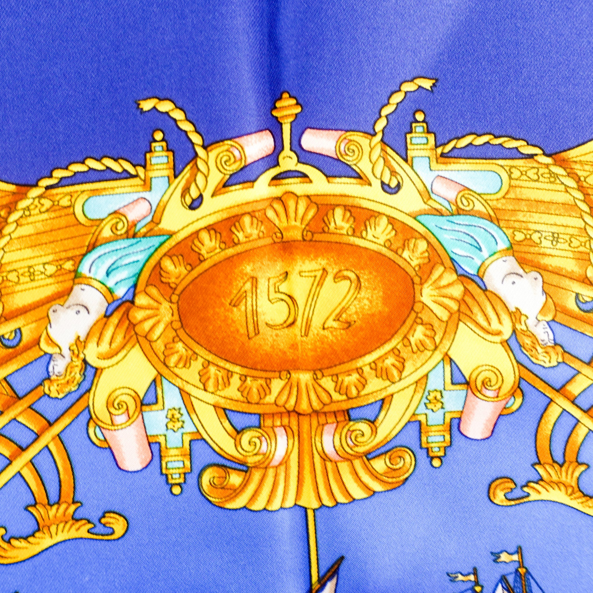 Hermes “Christopher Columbus” Silk Scarf RRP £475 | Preloved Authentic