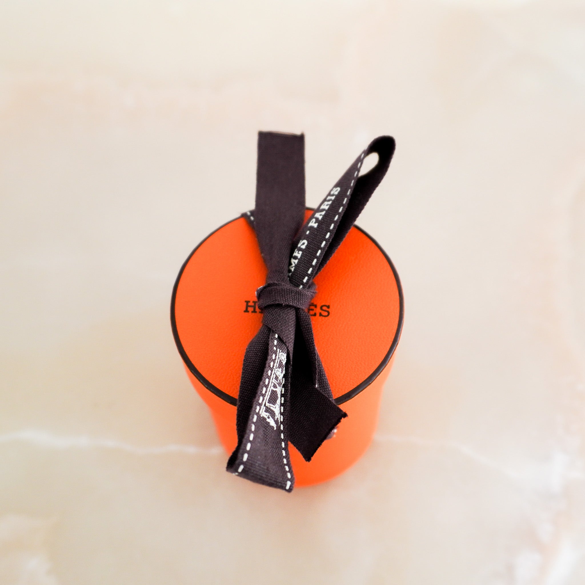 Hermes Silk Twilly Scarf Orange RRP £192 | Authentic Preloved - Reloved Again