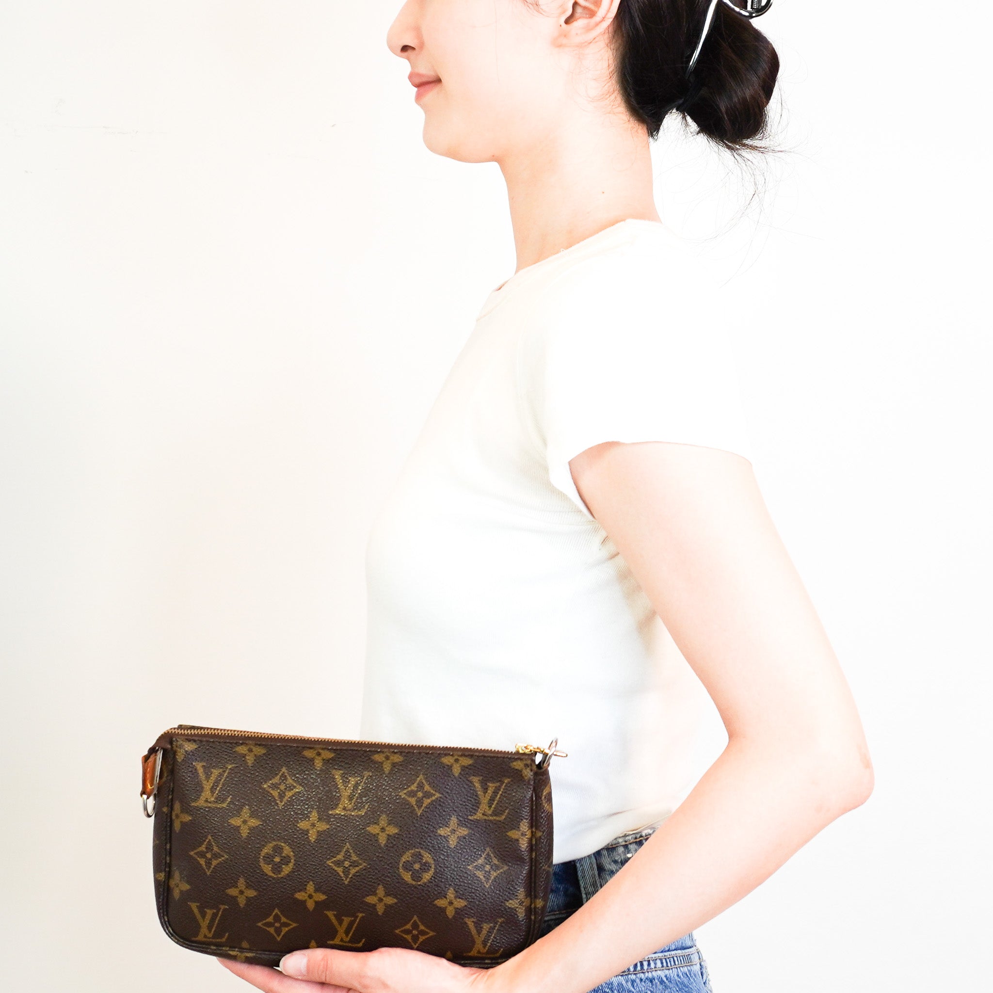 Louis Vuitton Vintage Pochette | Authentic Preloved - Reloved Again