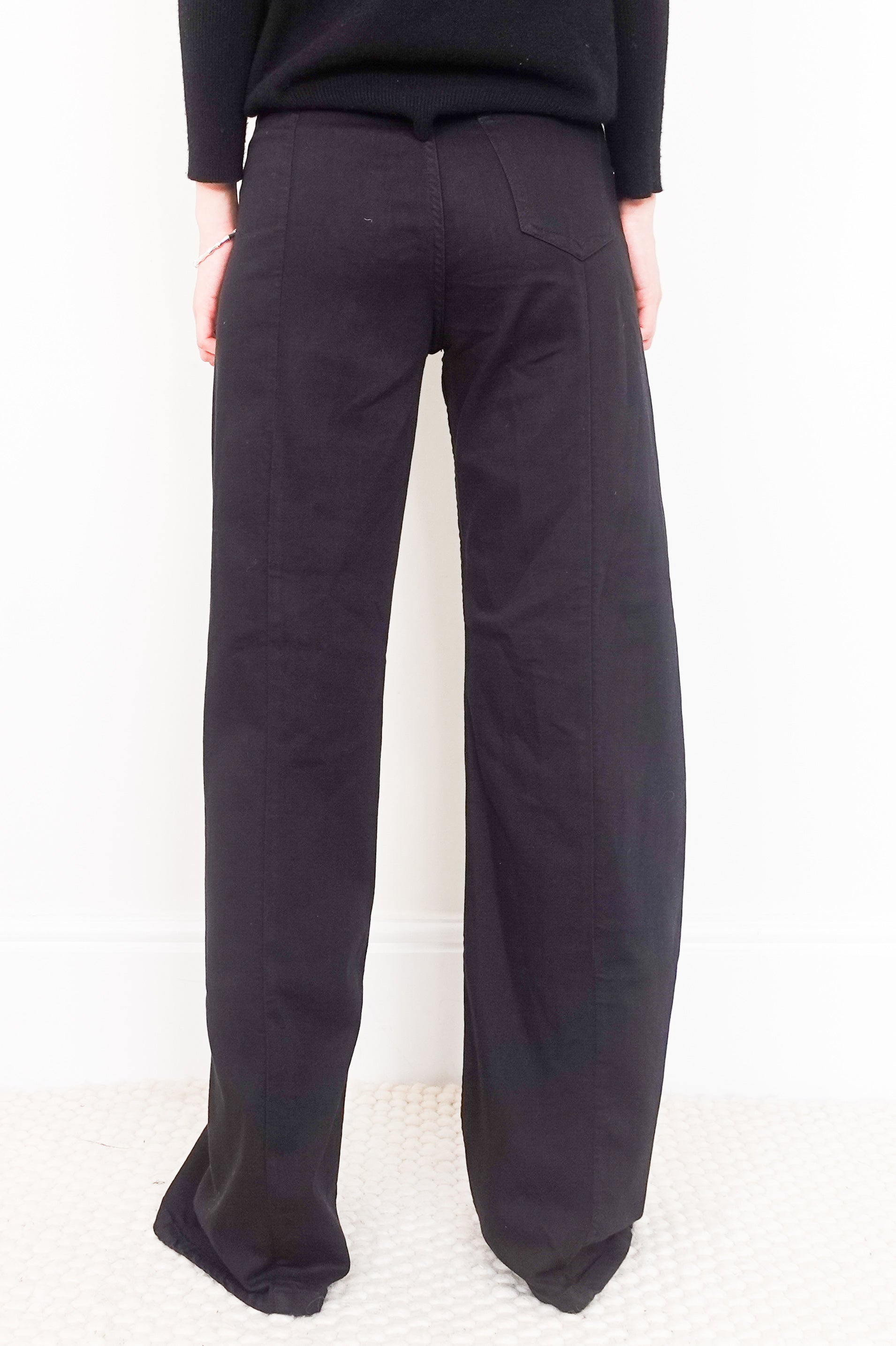 Black Wide Leg Jeans RRP £225