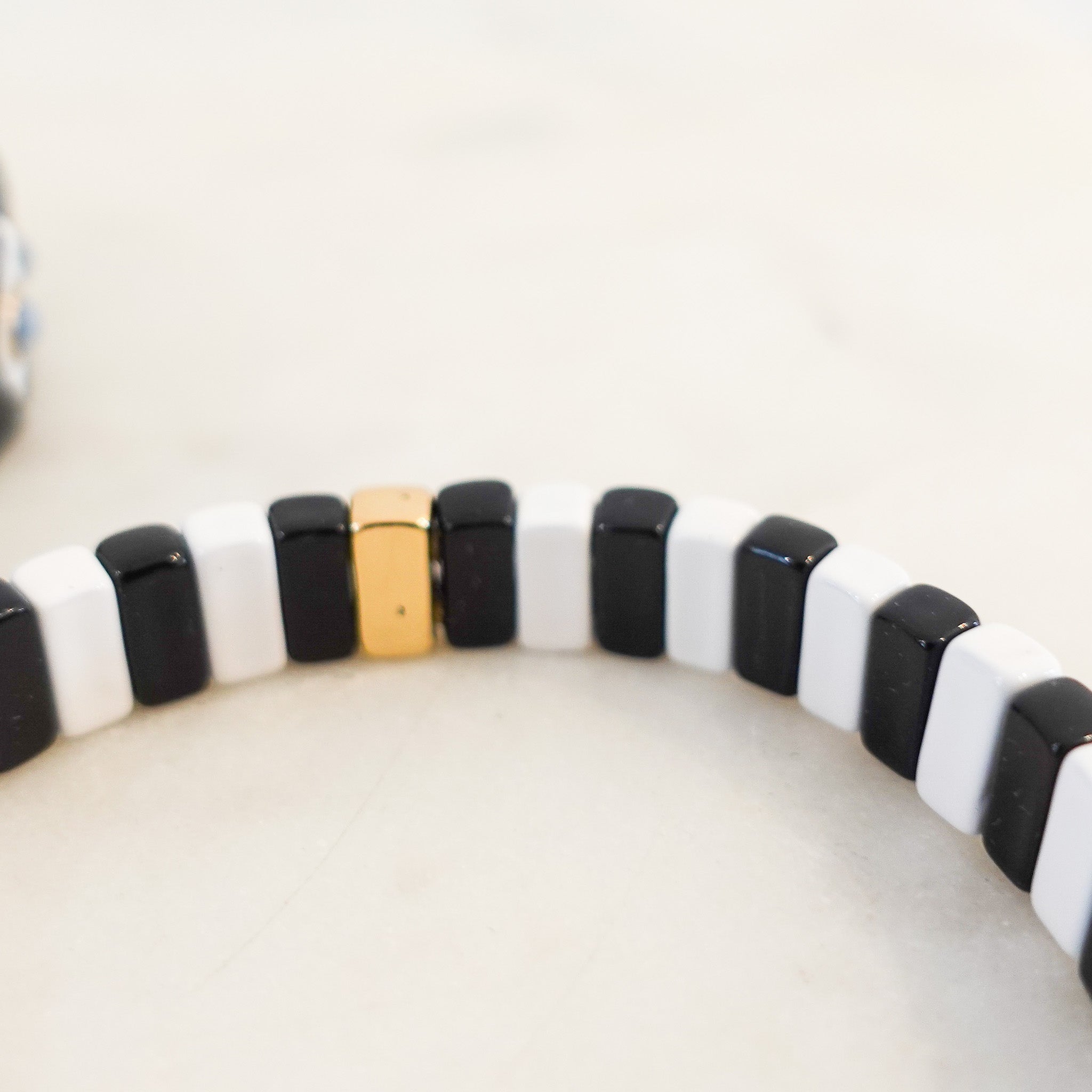 Black and white bracelet set RRP £225