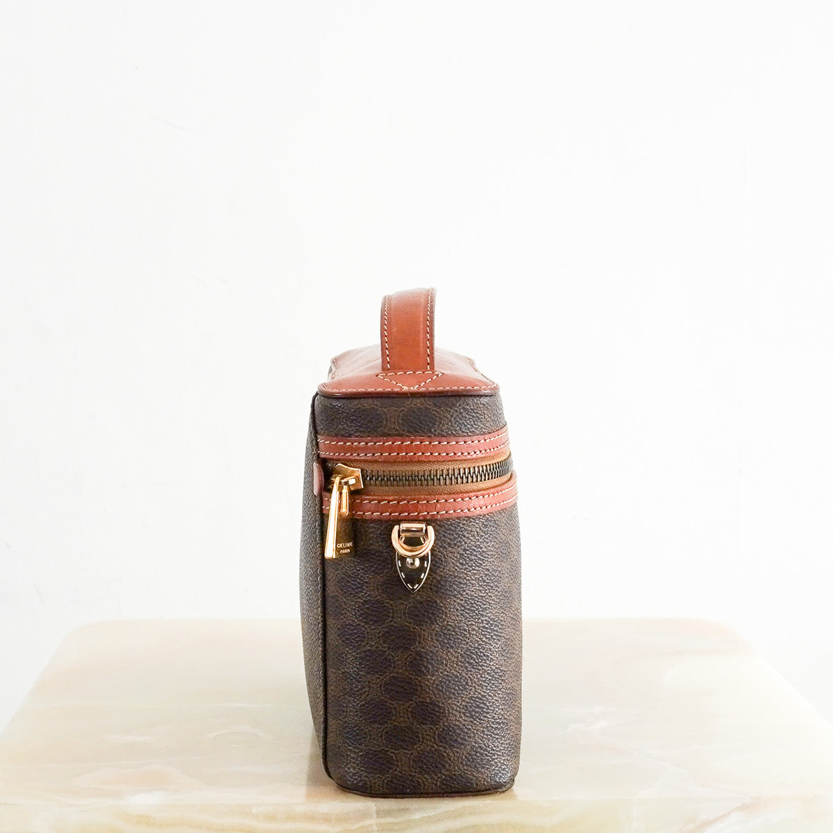 Celine Vintage Vanity Leather Case- 1996 | Authentic Preloved