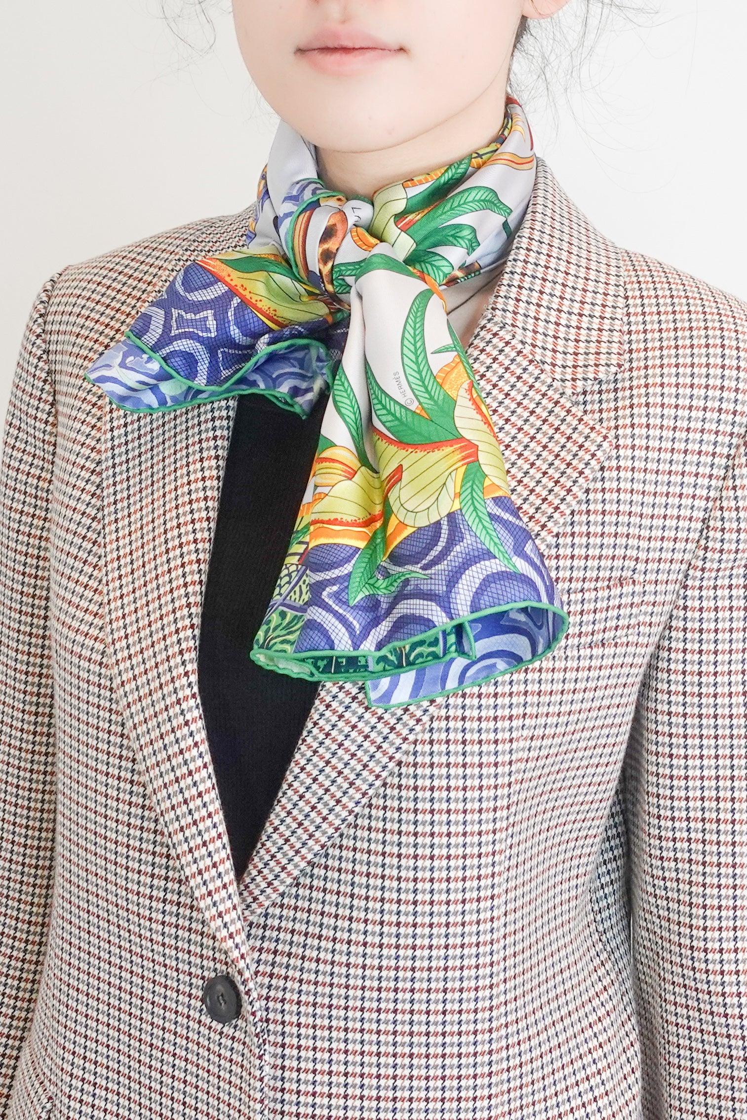 NEW Silk marchee du scarf RRP £450																																																			 cat silk scarf RRP £450