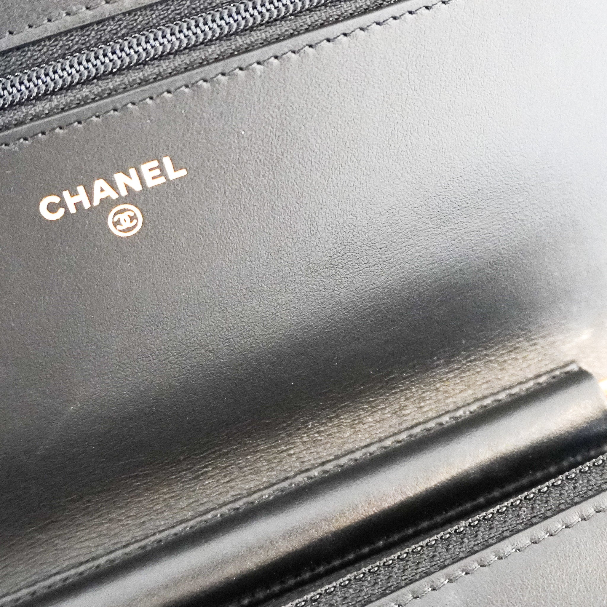 CURRENT SEASON Chanel BOY Wallet On Chain RRP £2,860 | Authentic Preloved - Reloved Again