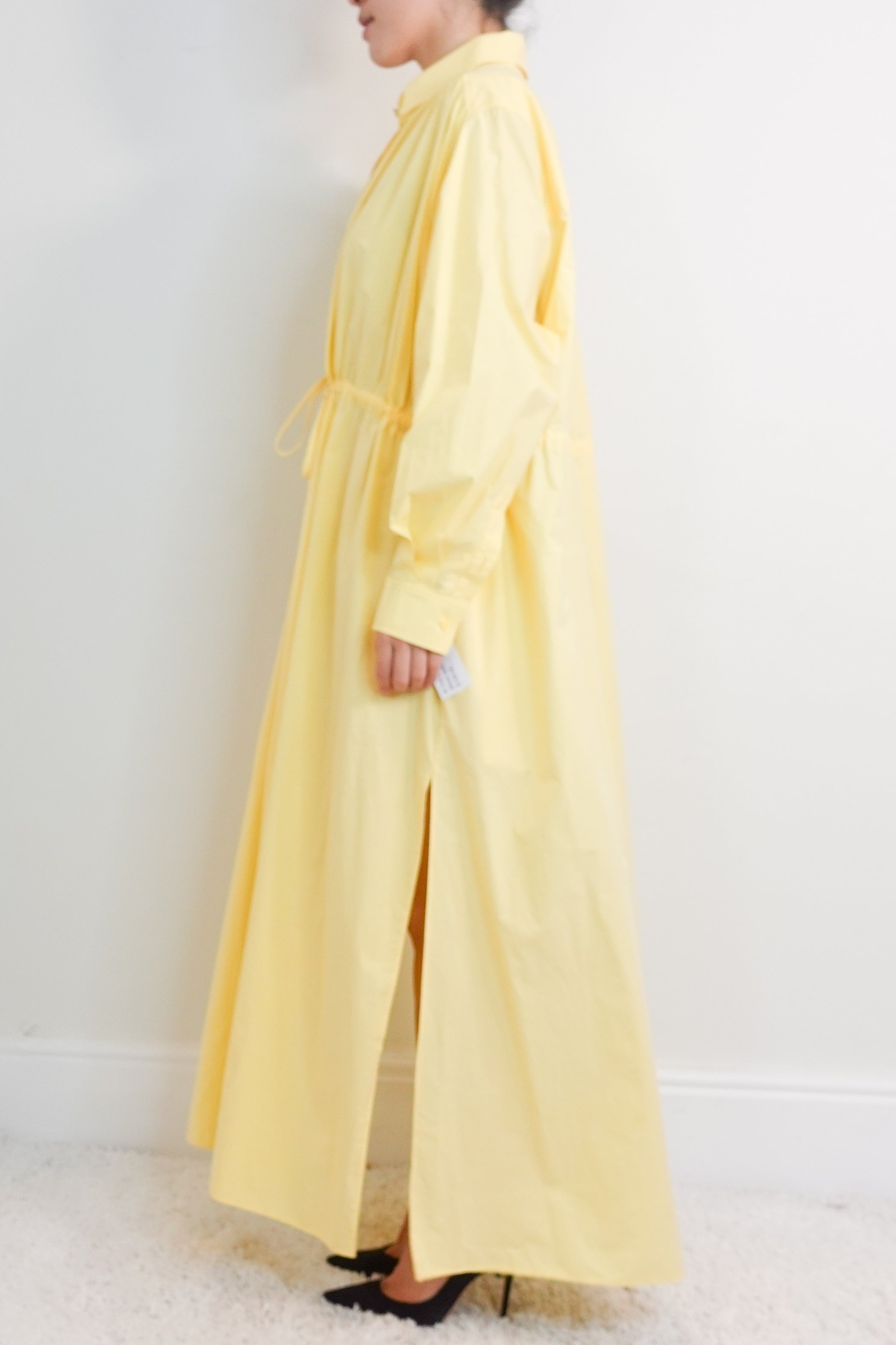 Yellow cotton dress RRP £600