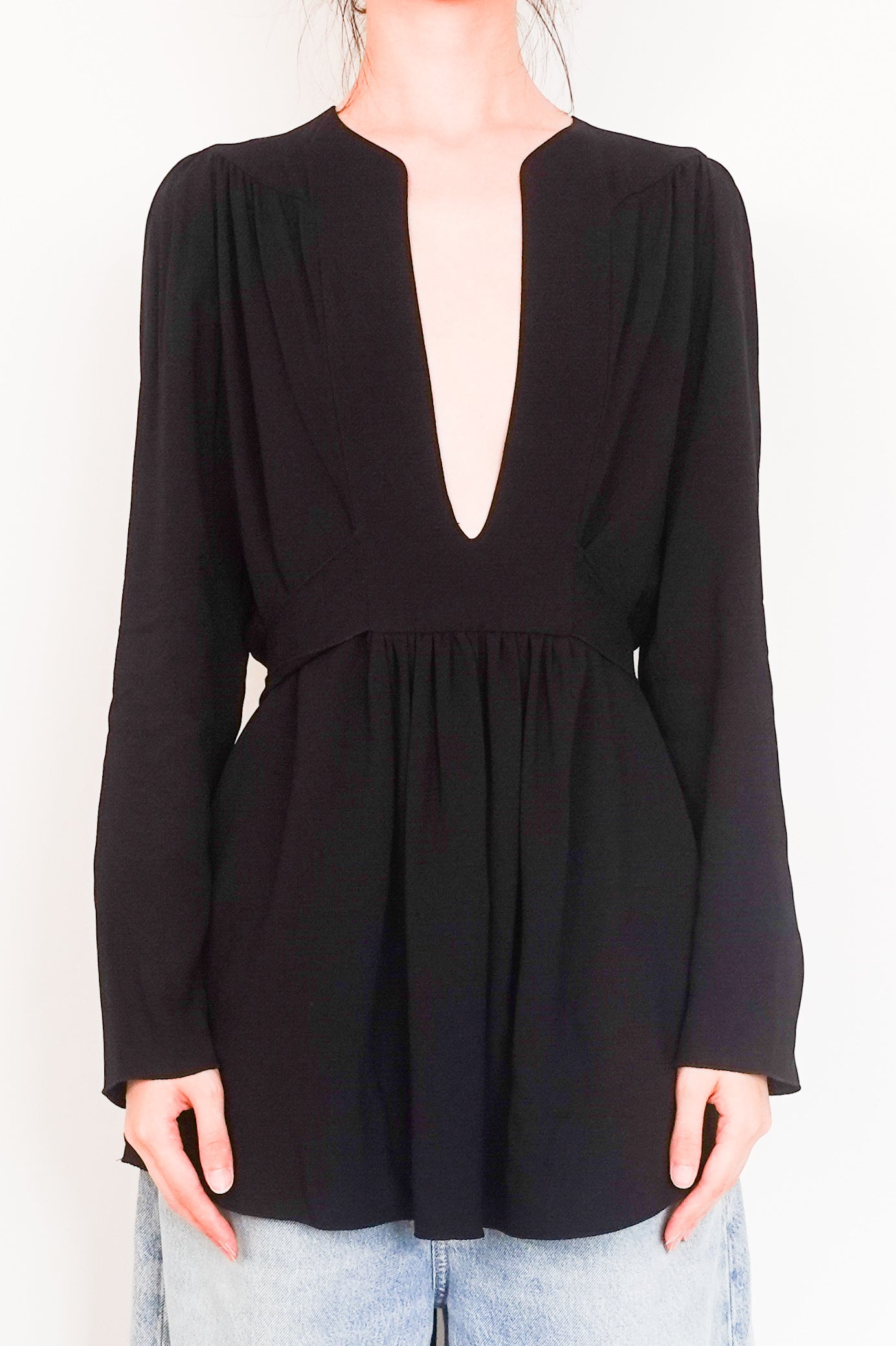 Black wrap top RRP £220